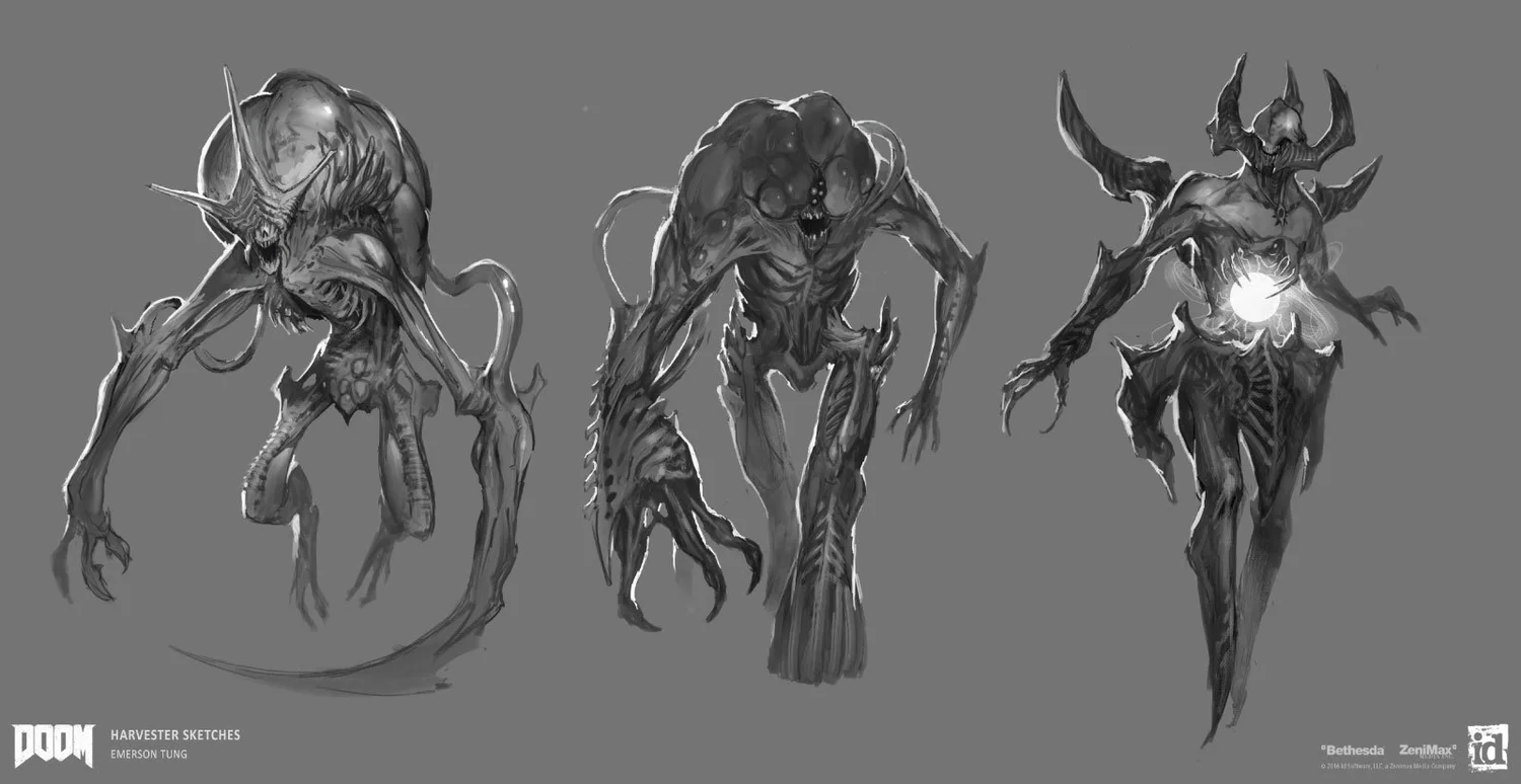 DOOM (2016) Concept Art — Emerson Tung