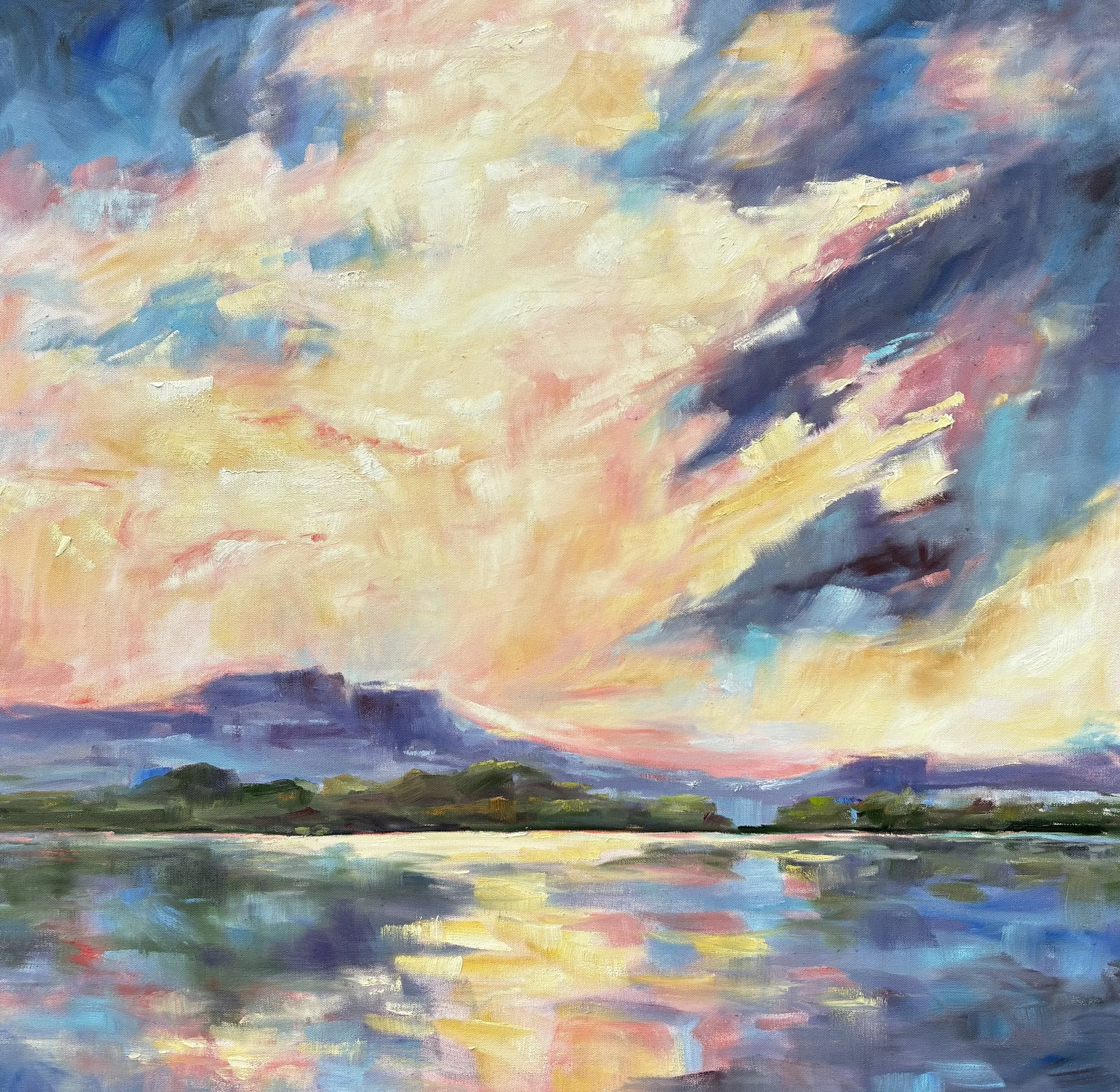 Sky Scape 36x36 $2,900
