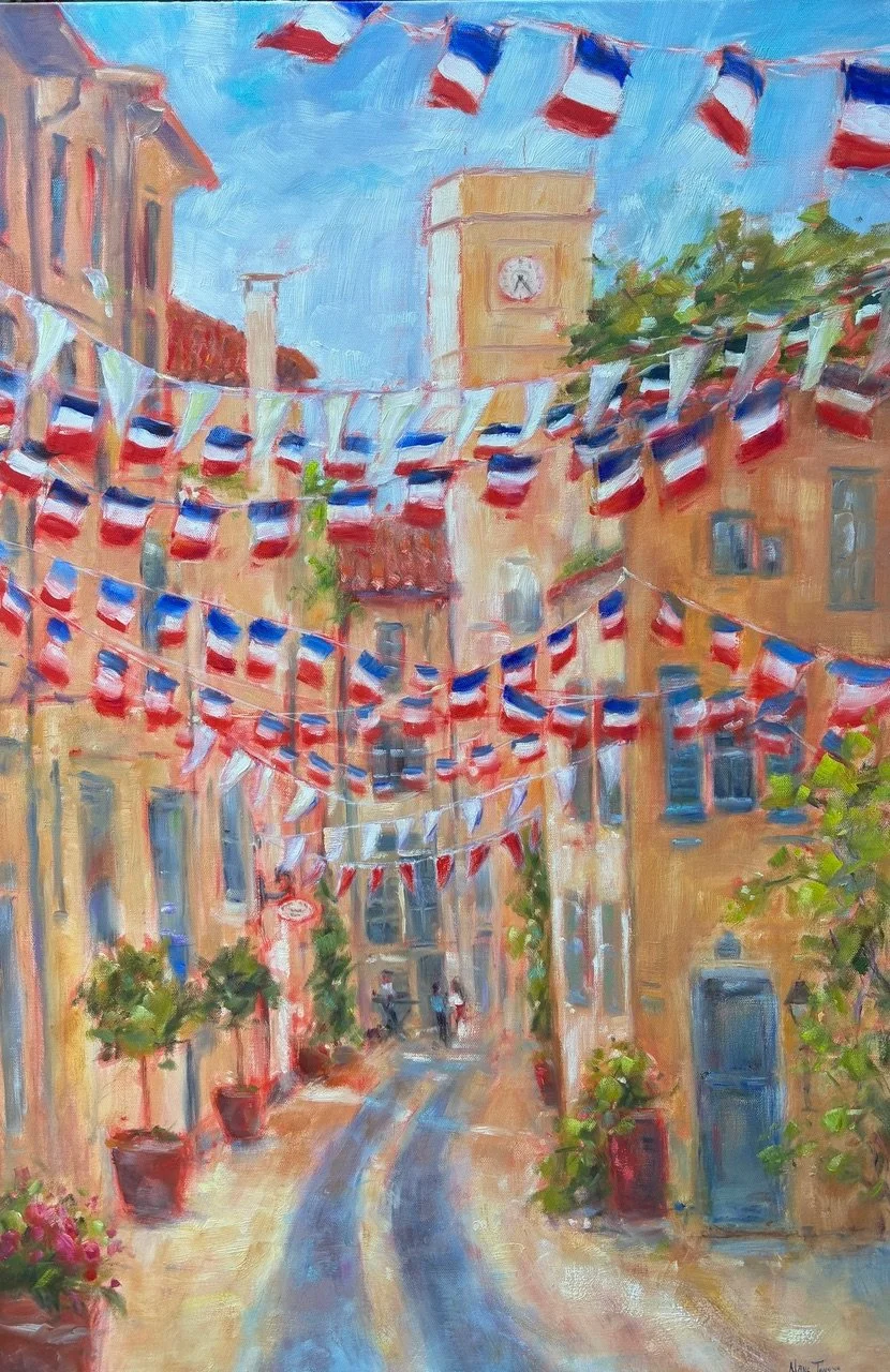 Les Tricolors 24x36 $2,100