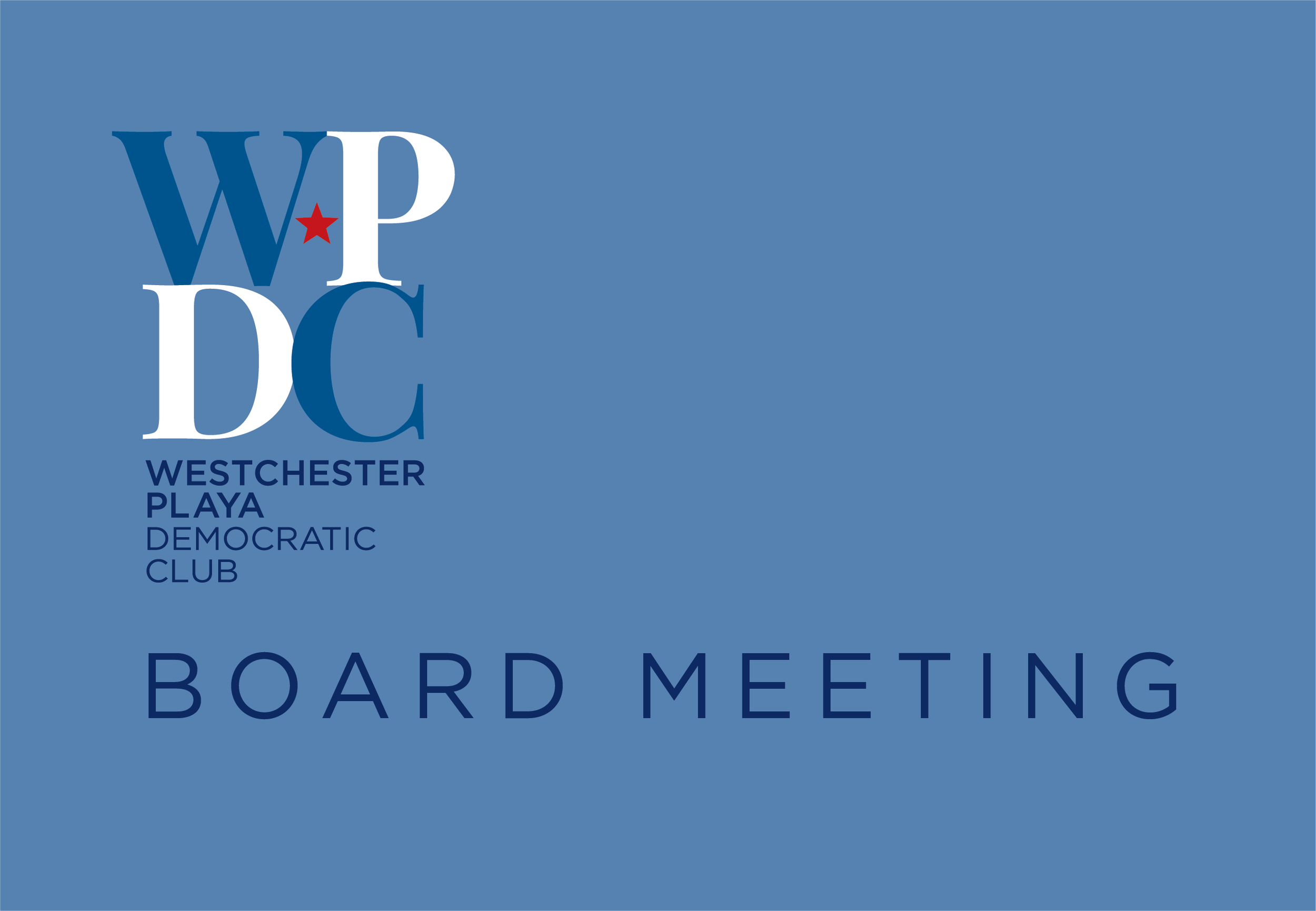 WPDC BOARD MEETING