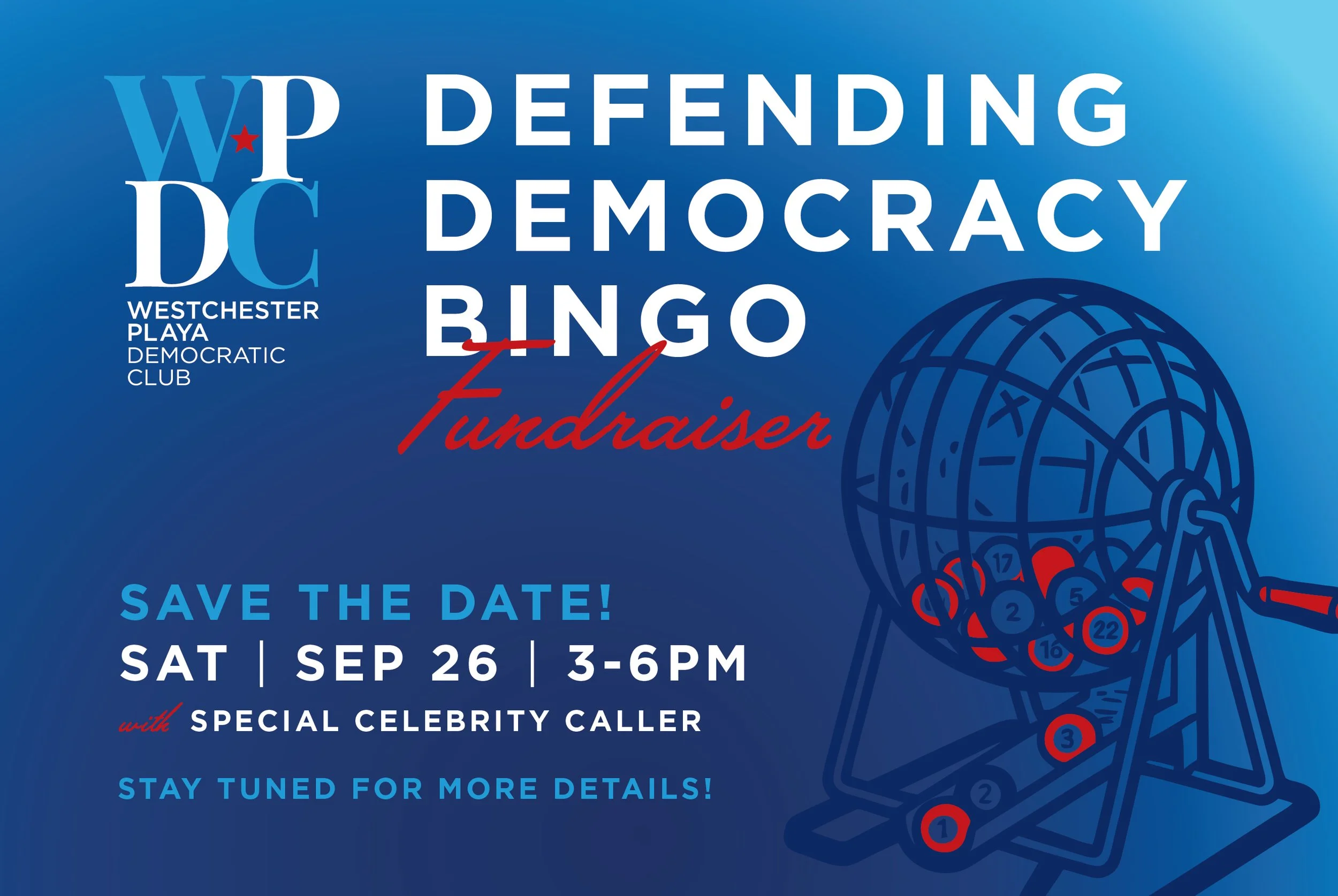 WPDC DEFENDING DEMOCRACY BINGO