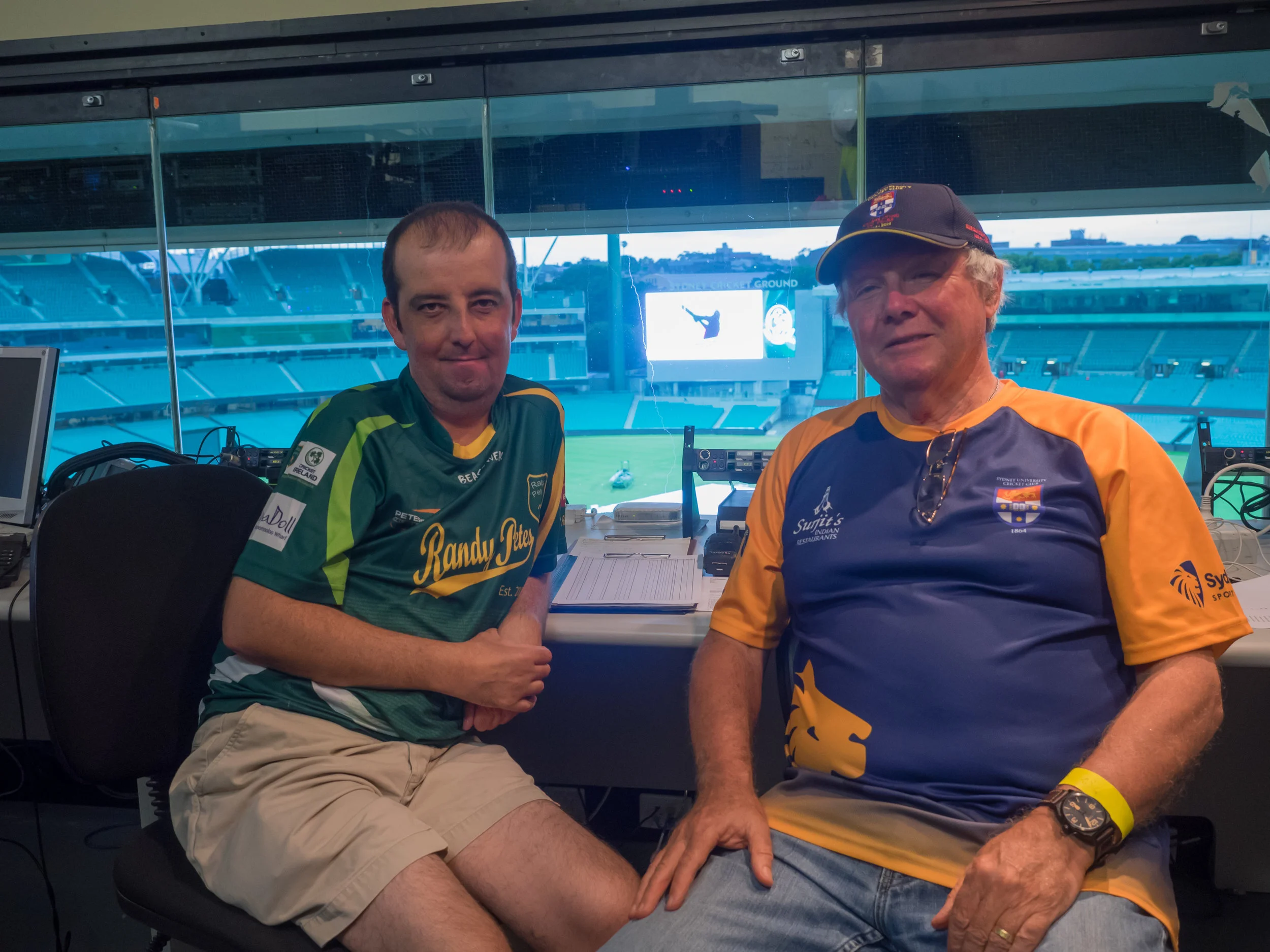 IN THE SHEDS... FROM THE SCORERS TABLE