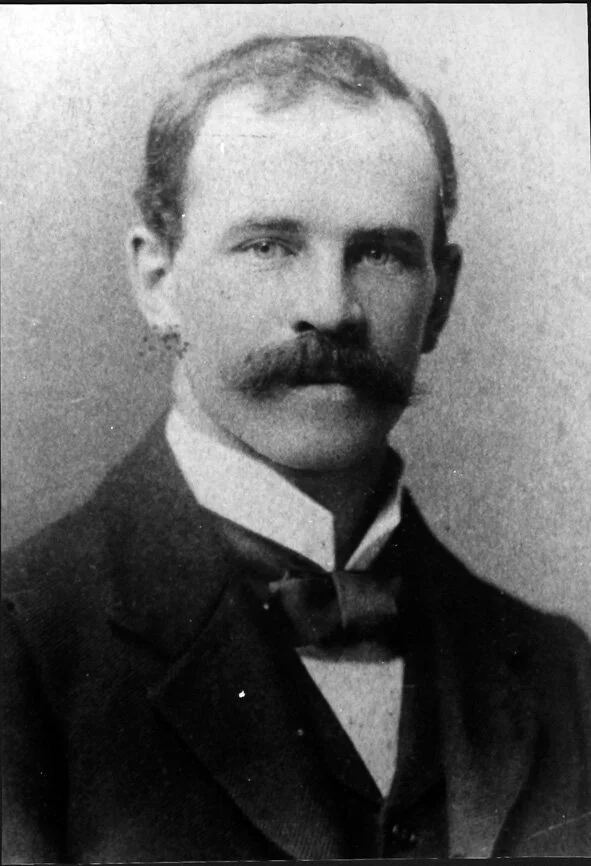 Who faced the first ball?