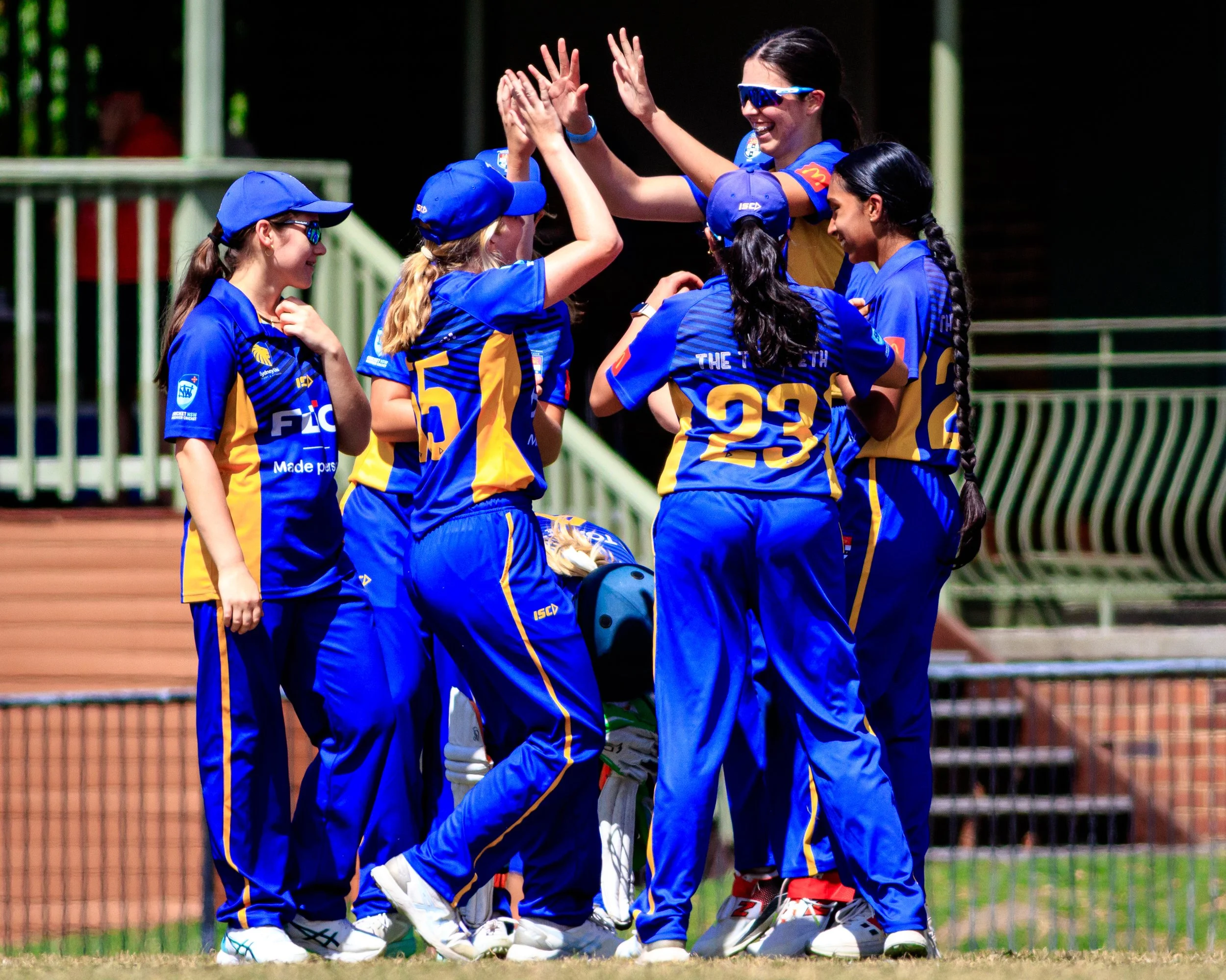 Ruby Carter celebrates a catch.jpg