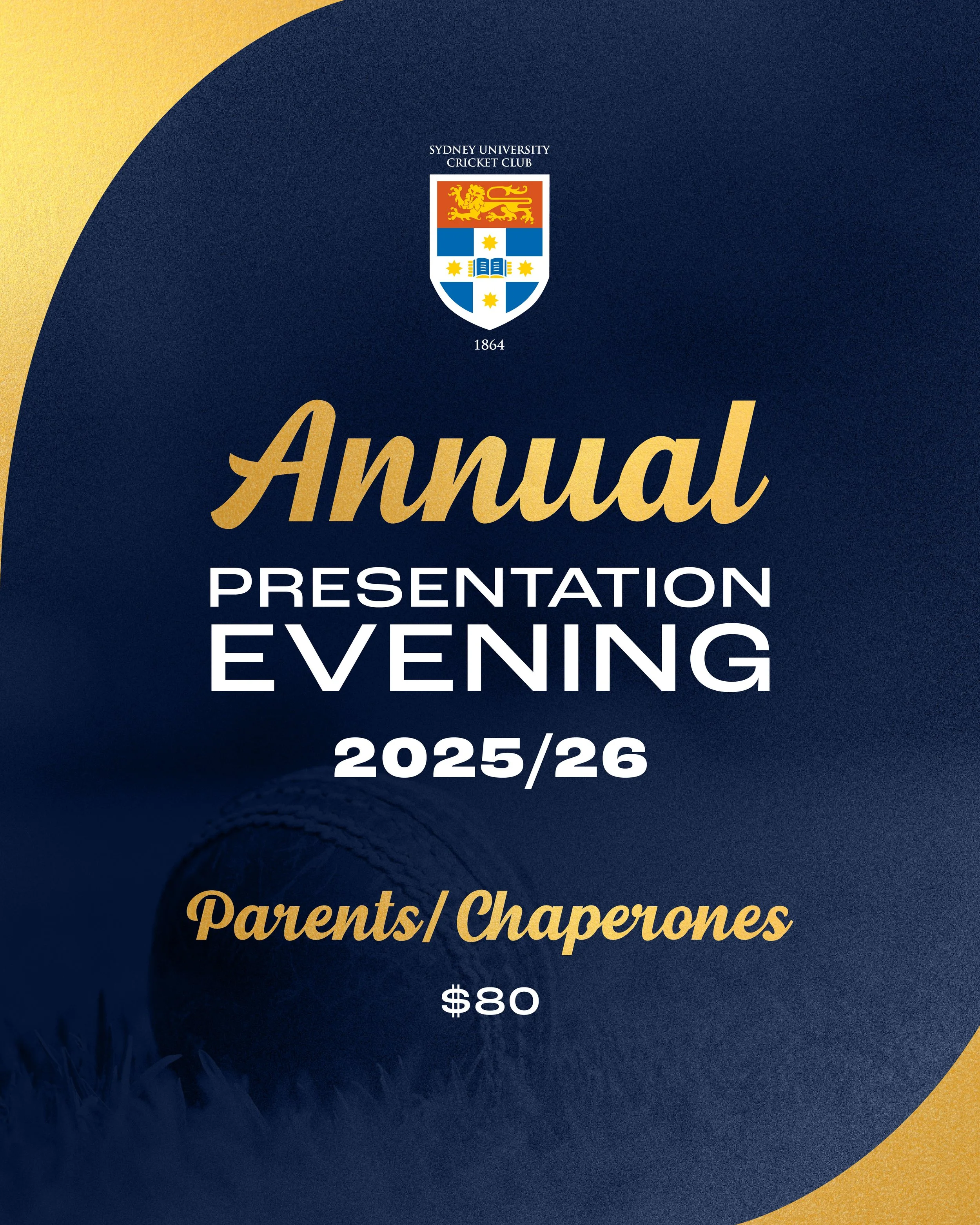 Annual Awards Evening - U18 Player Parent