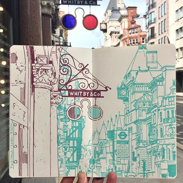 #street #london #city #lockdown #summer #architecture #buildings #colour #weekend #composition #view #tourist #sketch #sketchbook #draw #drawing #artistsoninstagram #art #artwork #artist #illustration #observationaldrawing #pen #ink #posca #moleskine