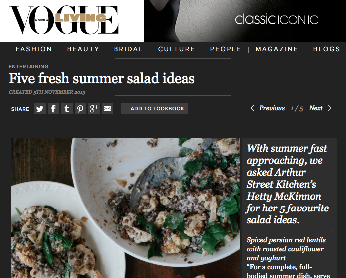 Vogue Website