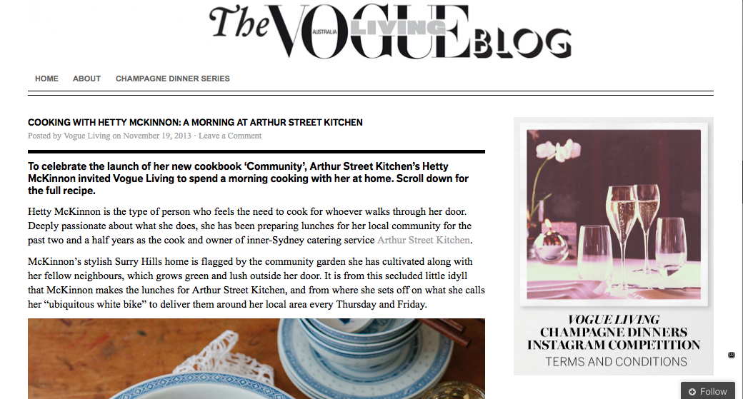The Vogue Living Blog