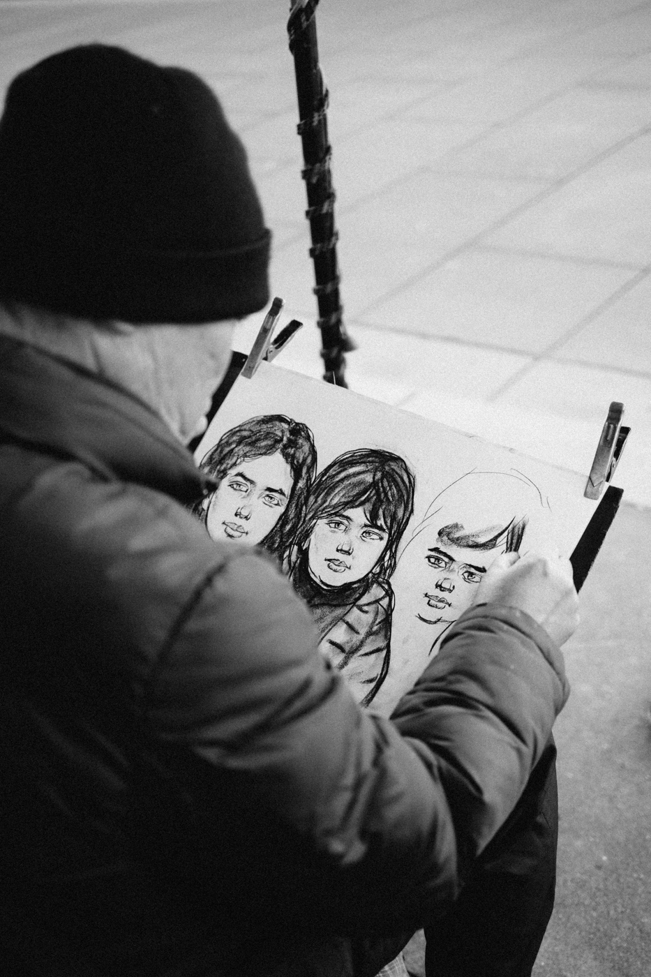 Street portrait, Fishermans Wharf area