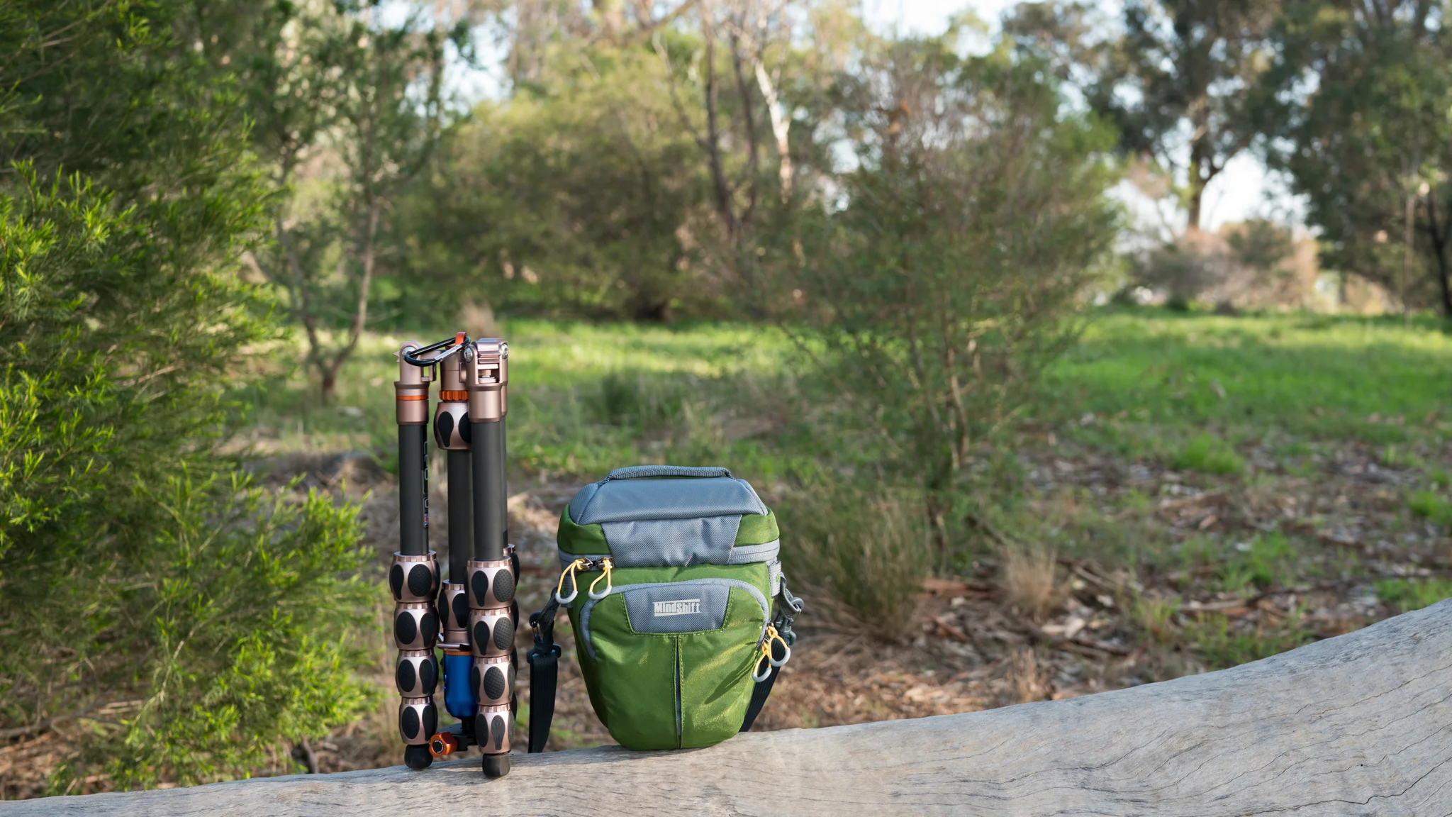3LeggedThing Tripod & MindShiftGear MultiMount Holster w/ Sony a7RMk2 + Zeiss 35mm f/1.4