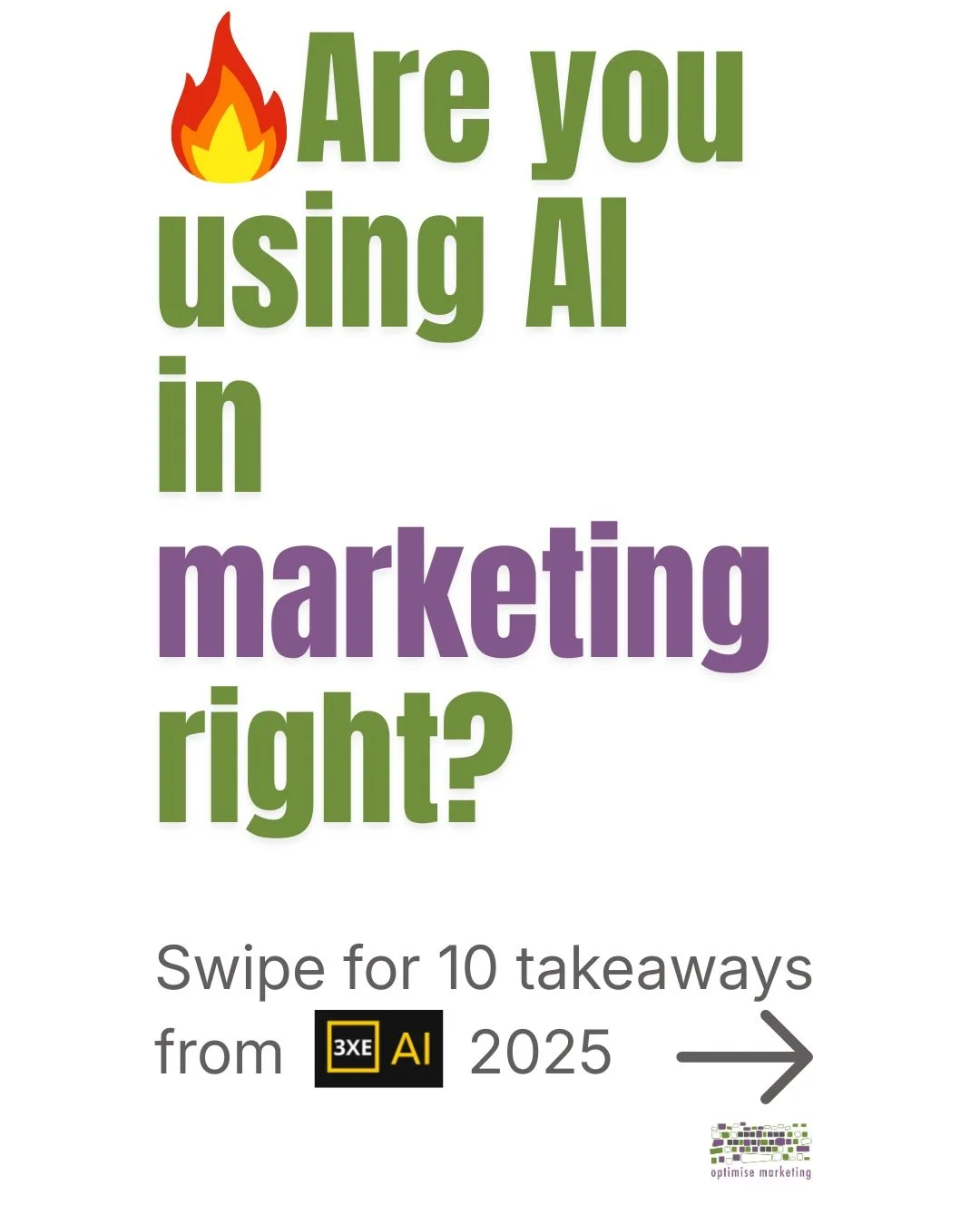 🚨 So much AI talk. But who&rsquo;s actually doing it right?

We went behind the hype at 3XE AI 2025 &mdash; and these 10 speakers delivered real, practical lessons for marketers, founders and creatives. 💡

From paid search and compliance to content