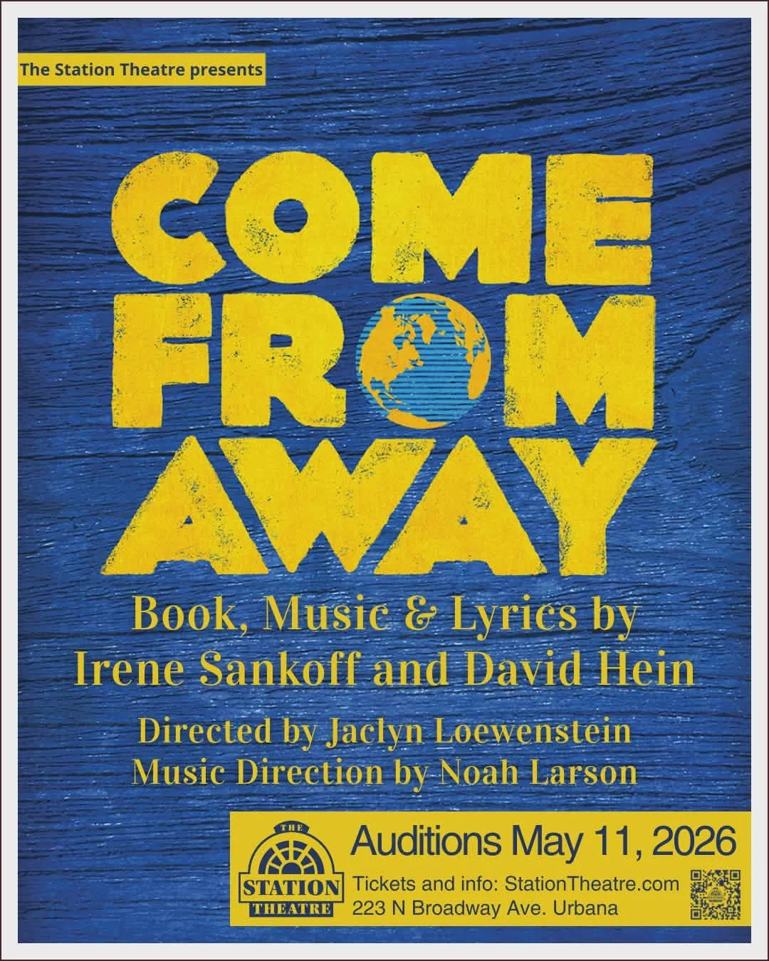 Auditions - Come from Away