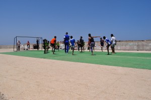 These kids took their pre-game routine SERIOUSLY