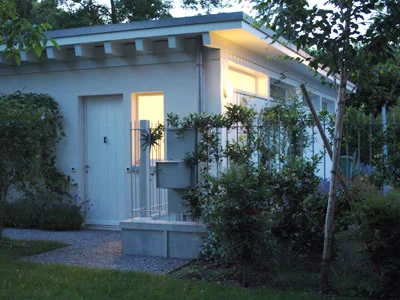 Création d'un pavillon dans une propriété.