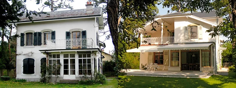 Façade villa 1920.