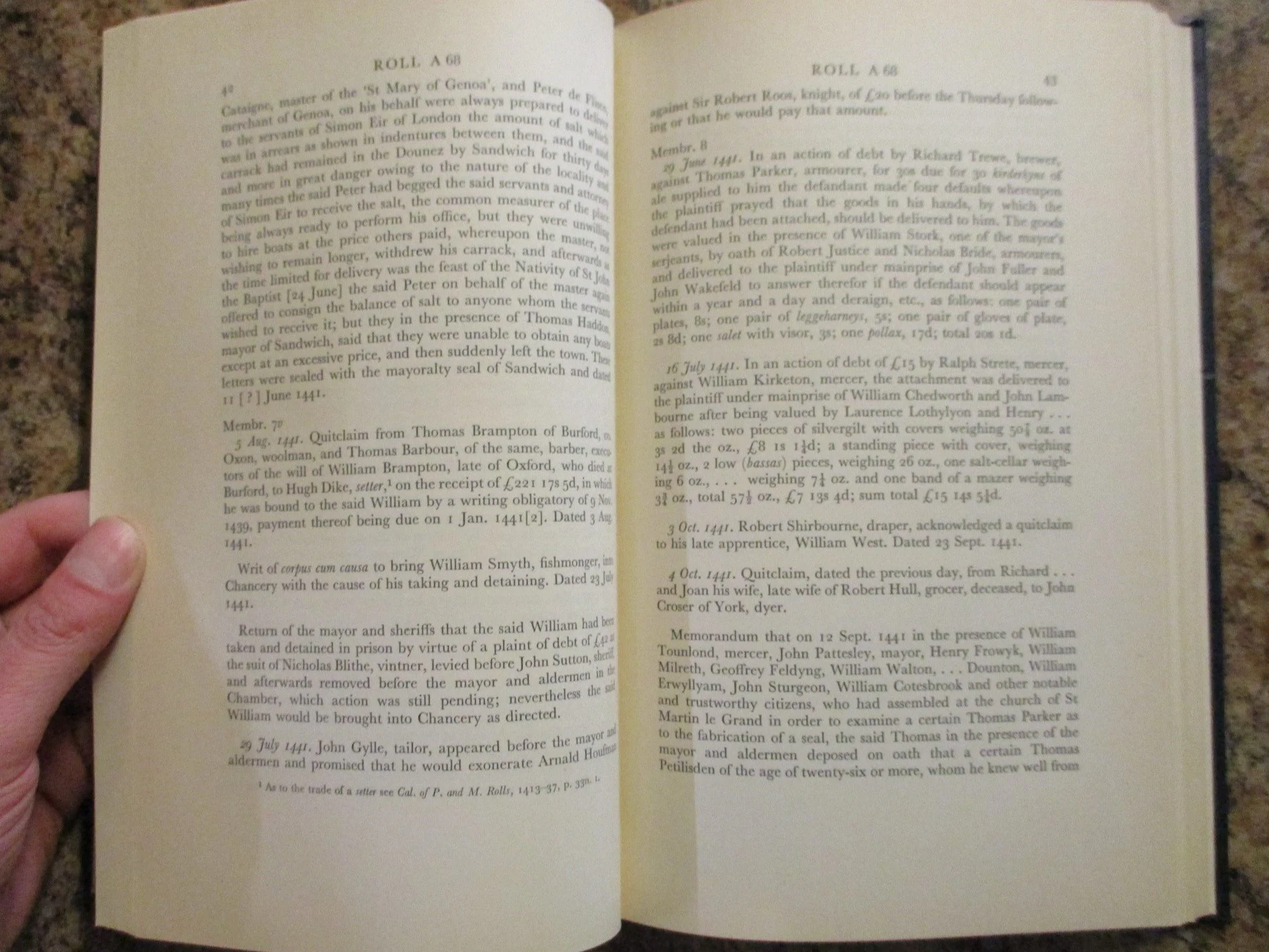 004144 - Calendar Plea Memoranda Rolls 1437-57 5.JPG