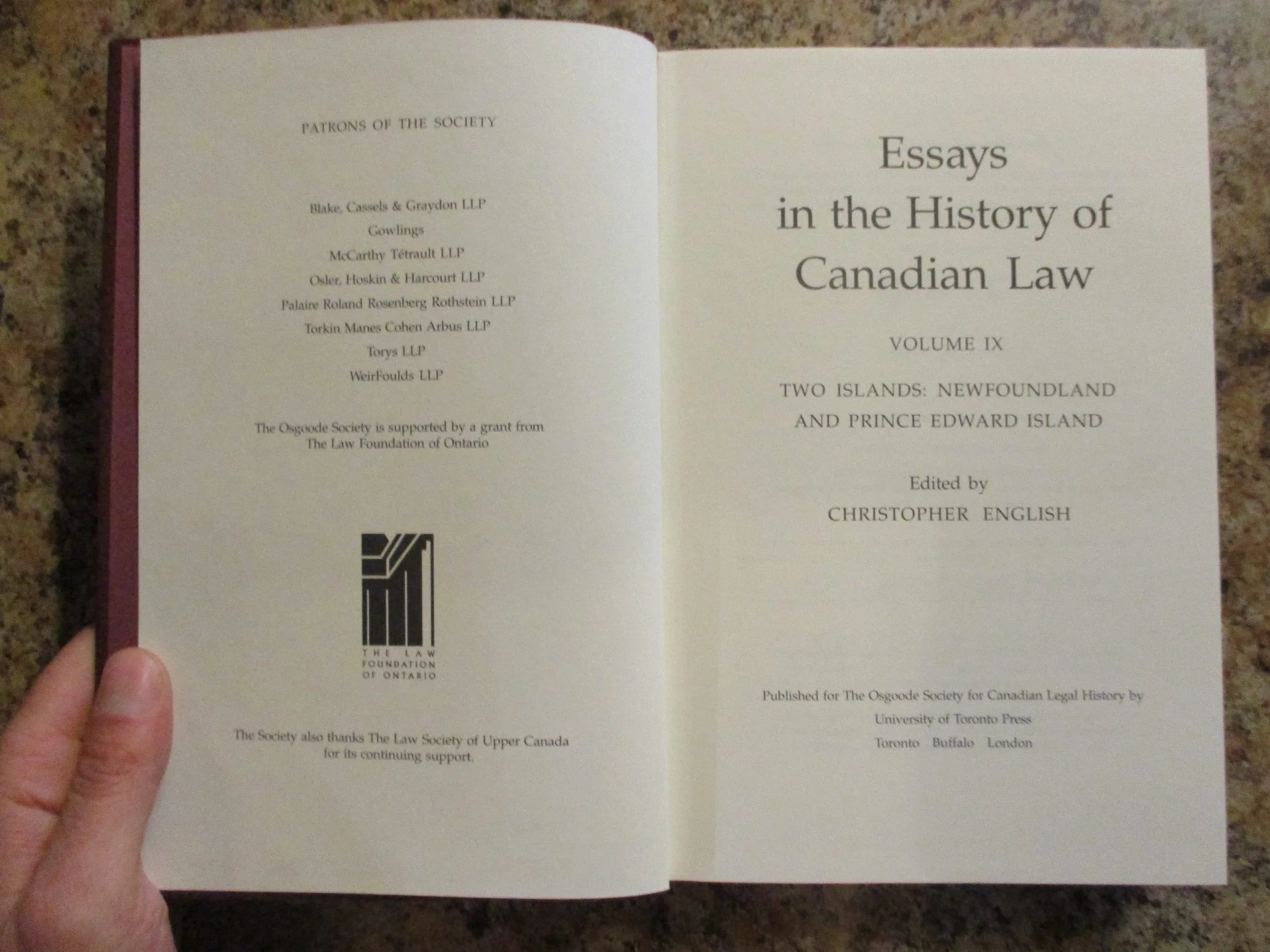 004277 - Essays History Canadian Law IX 4.JPG