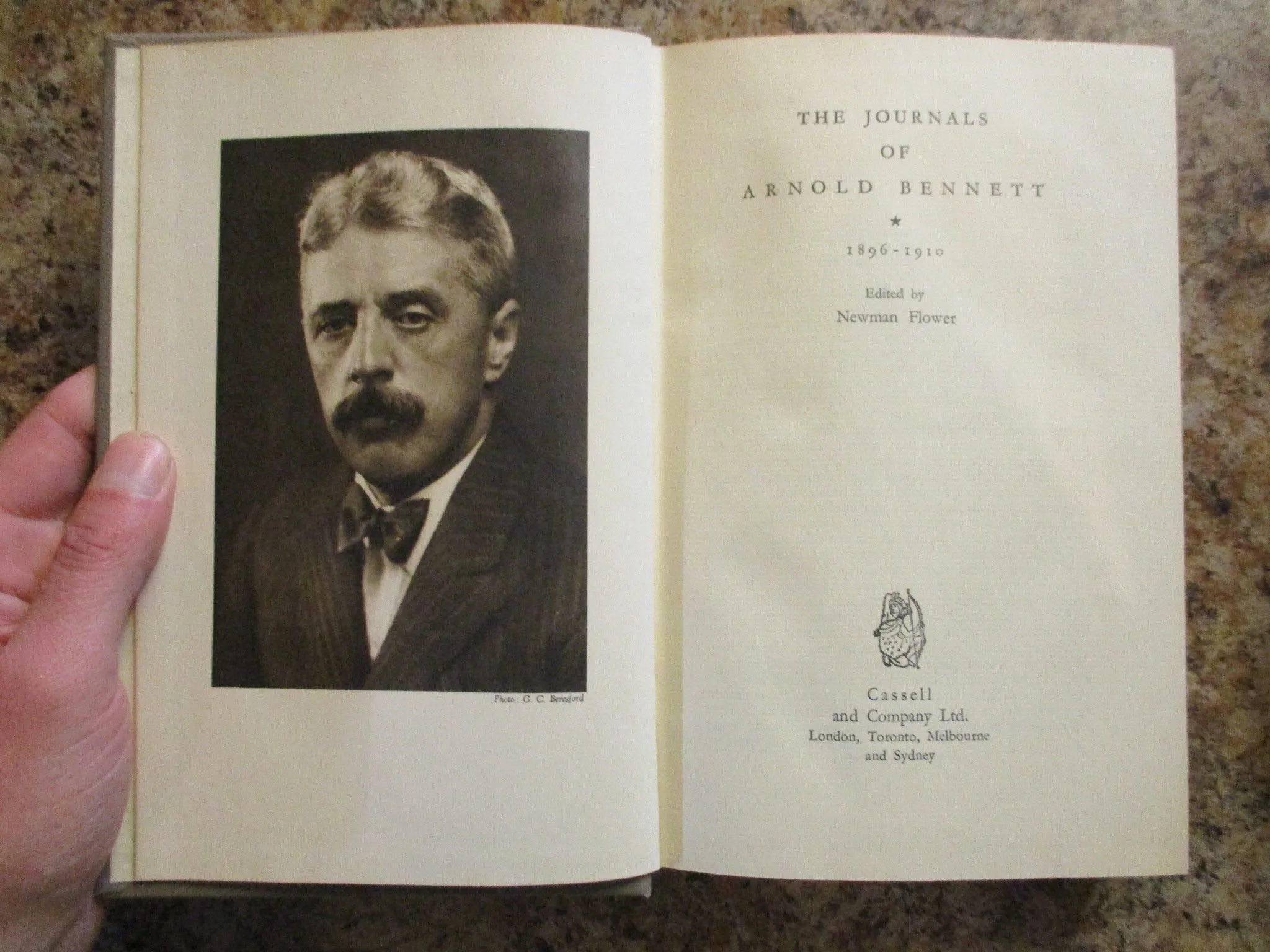 004413 - Journals of Arnold Bennett 4.JPG