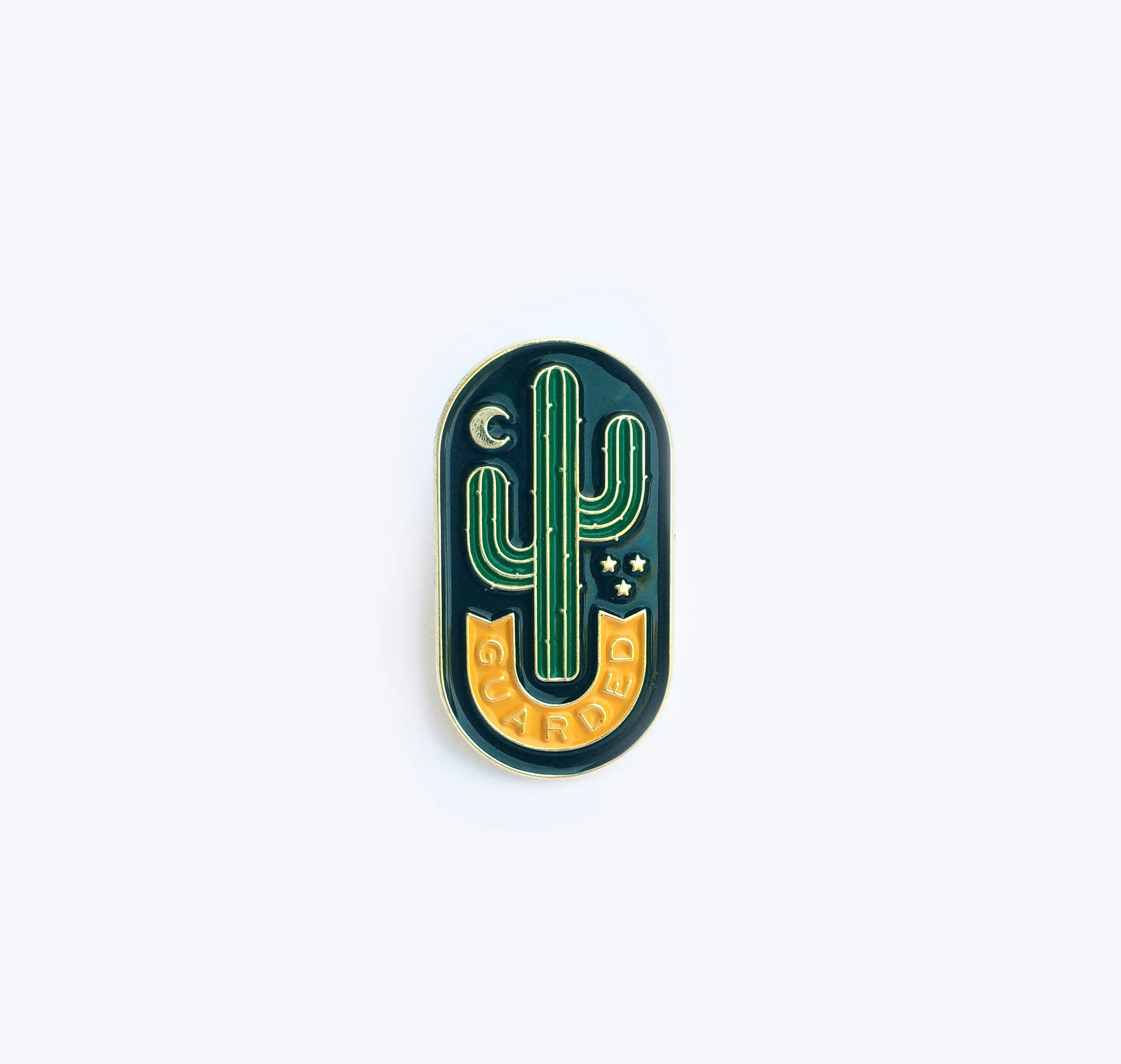 Guarded Enamel Pin