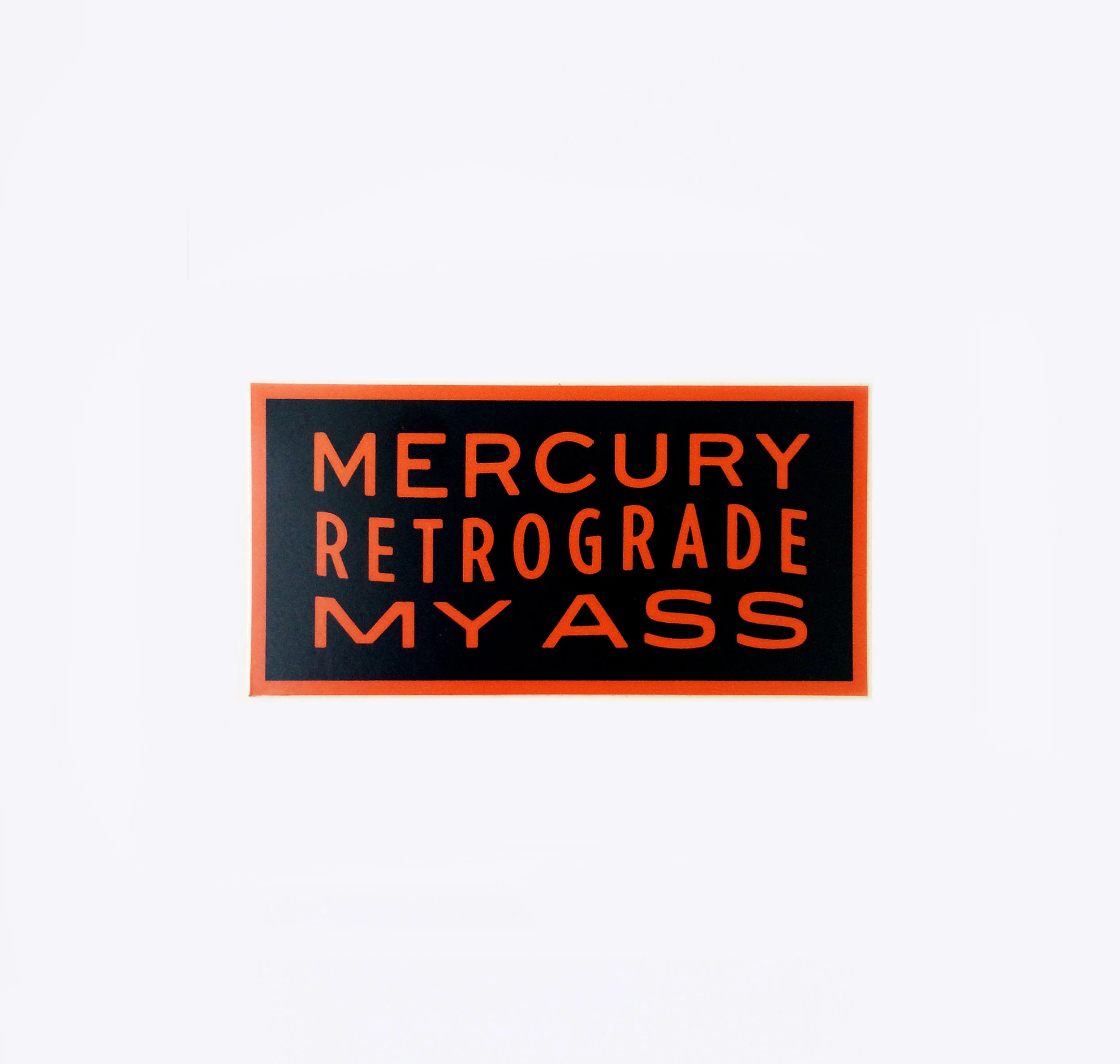 Mercury Retrograde Sticker
