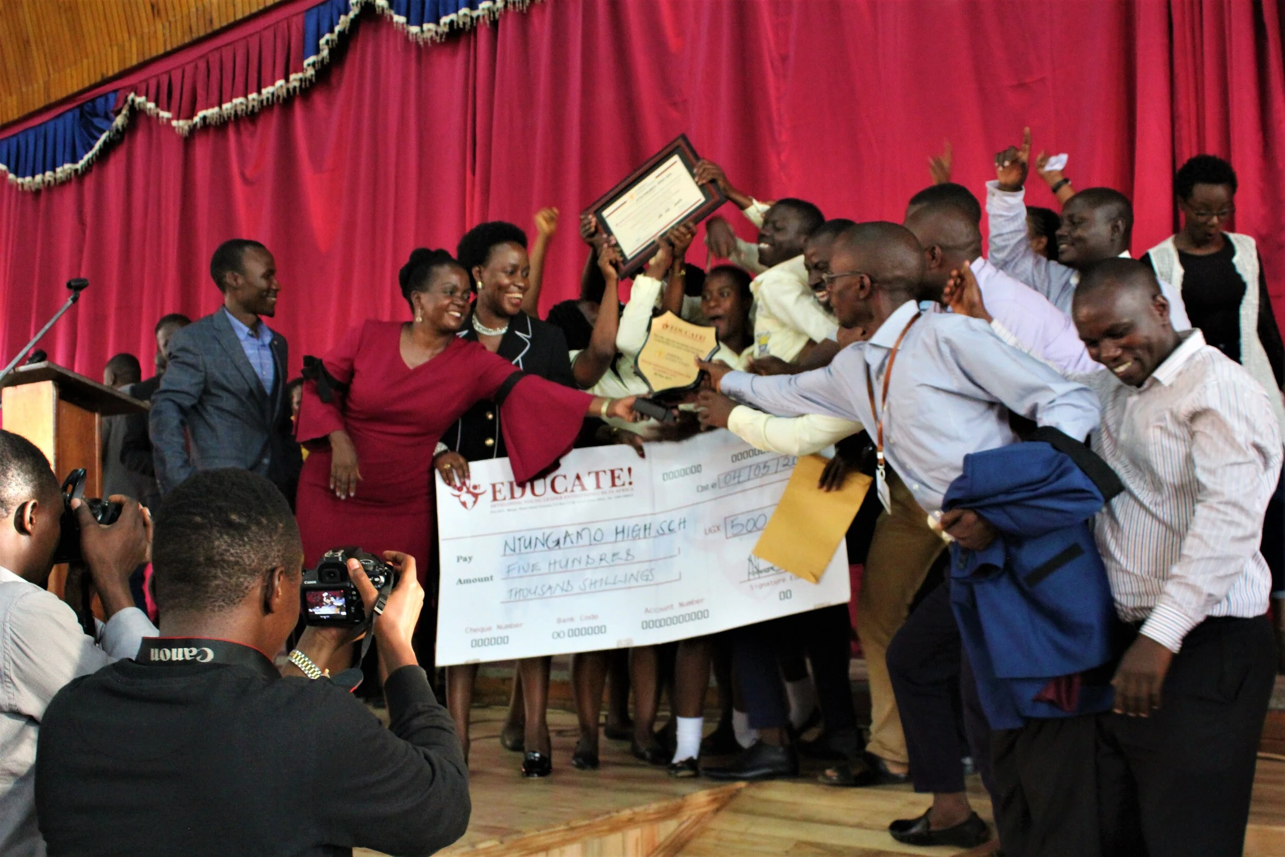 Africa’s Young Entrepreneurs Shine at Educate!’s National Student Business Club Competitions