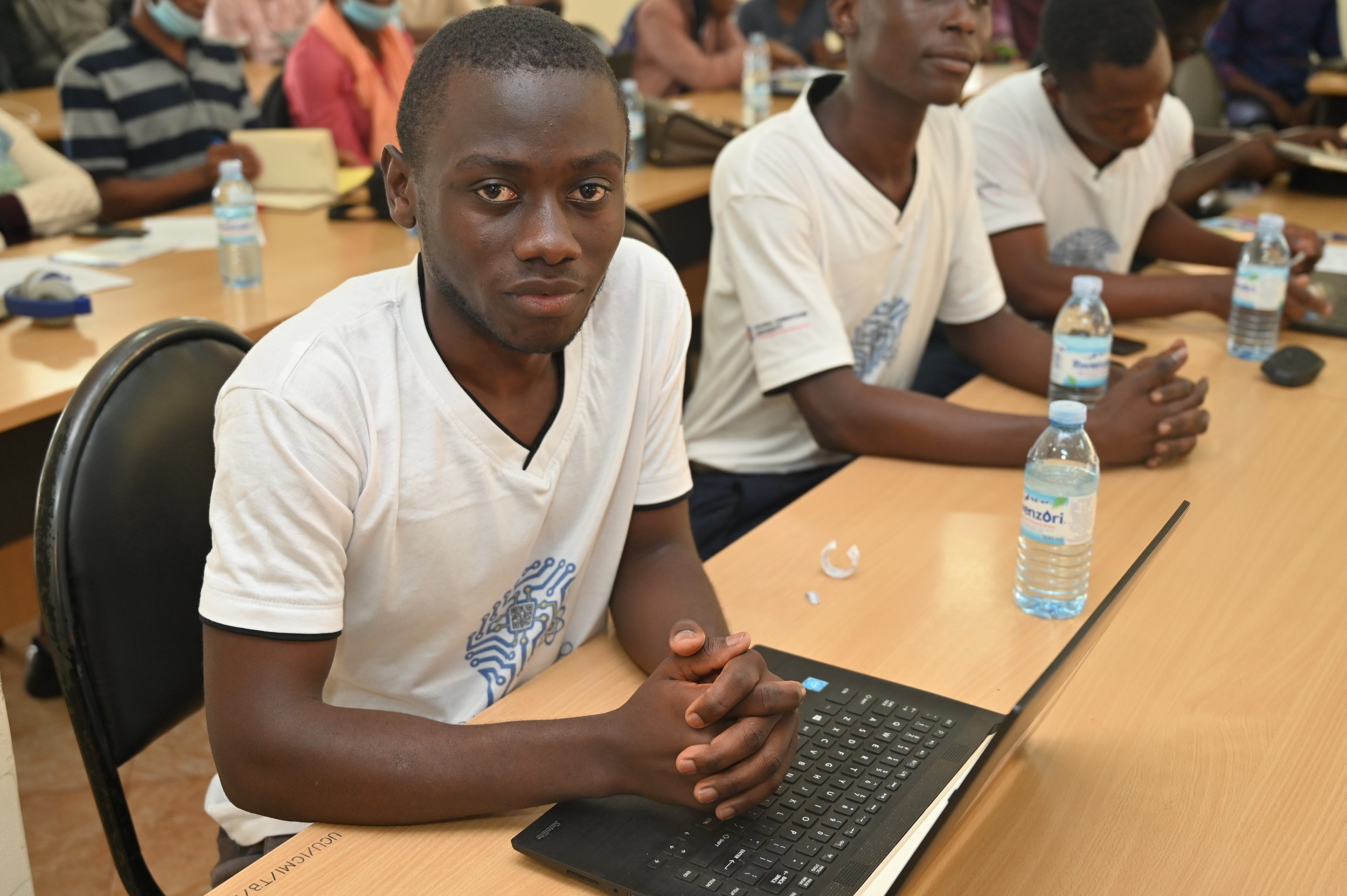  As an Information Technology student, Benson was selected to be on the Core Team of their Google Developer Student Club at Uganda Christian University 