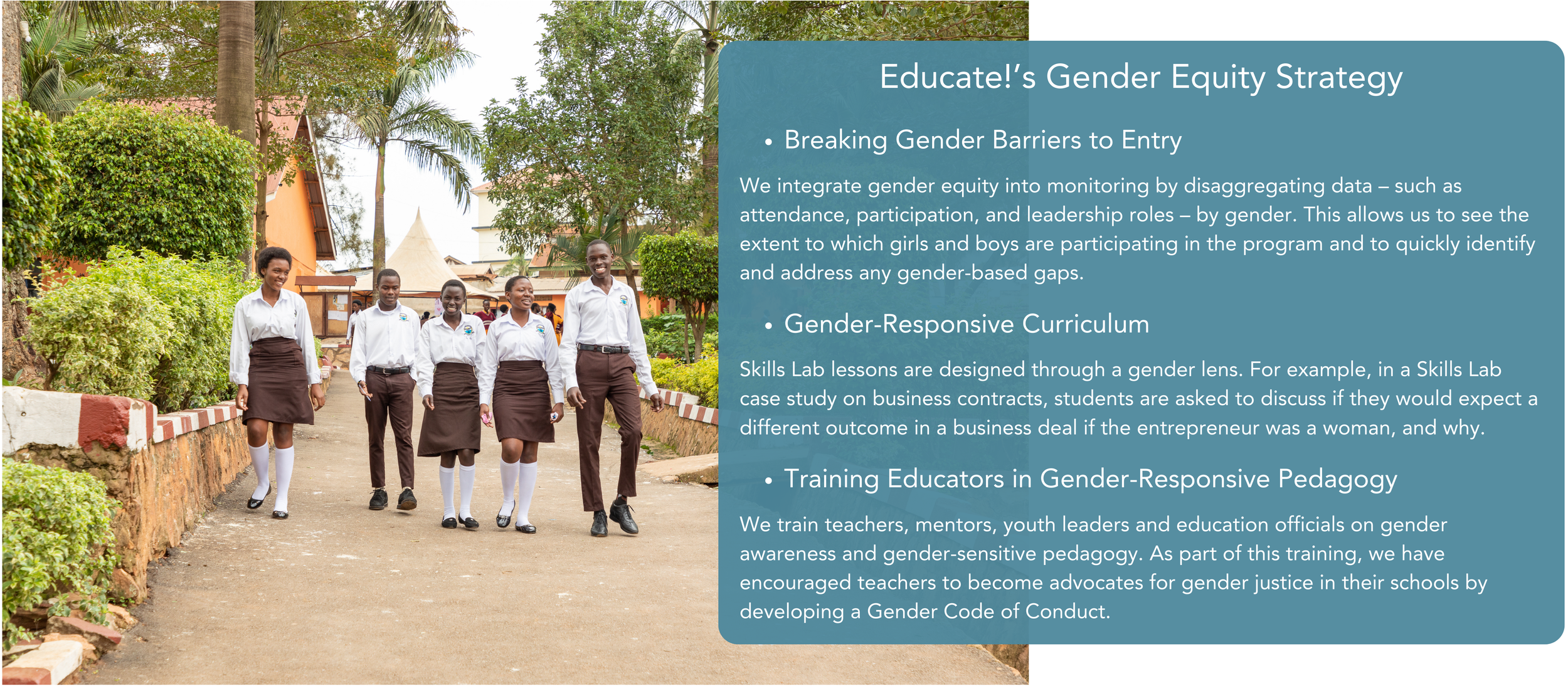 From Classroom to Community: Peace's Gender Equity Journey — Educate ...