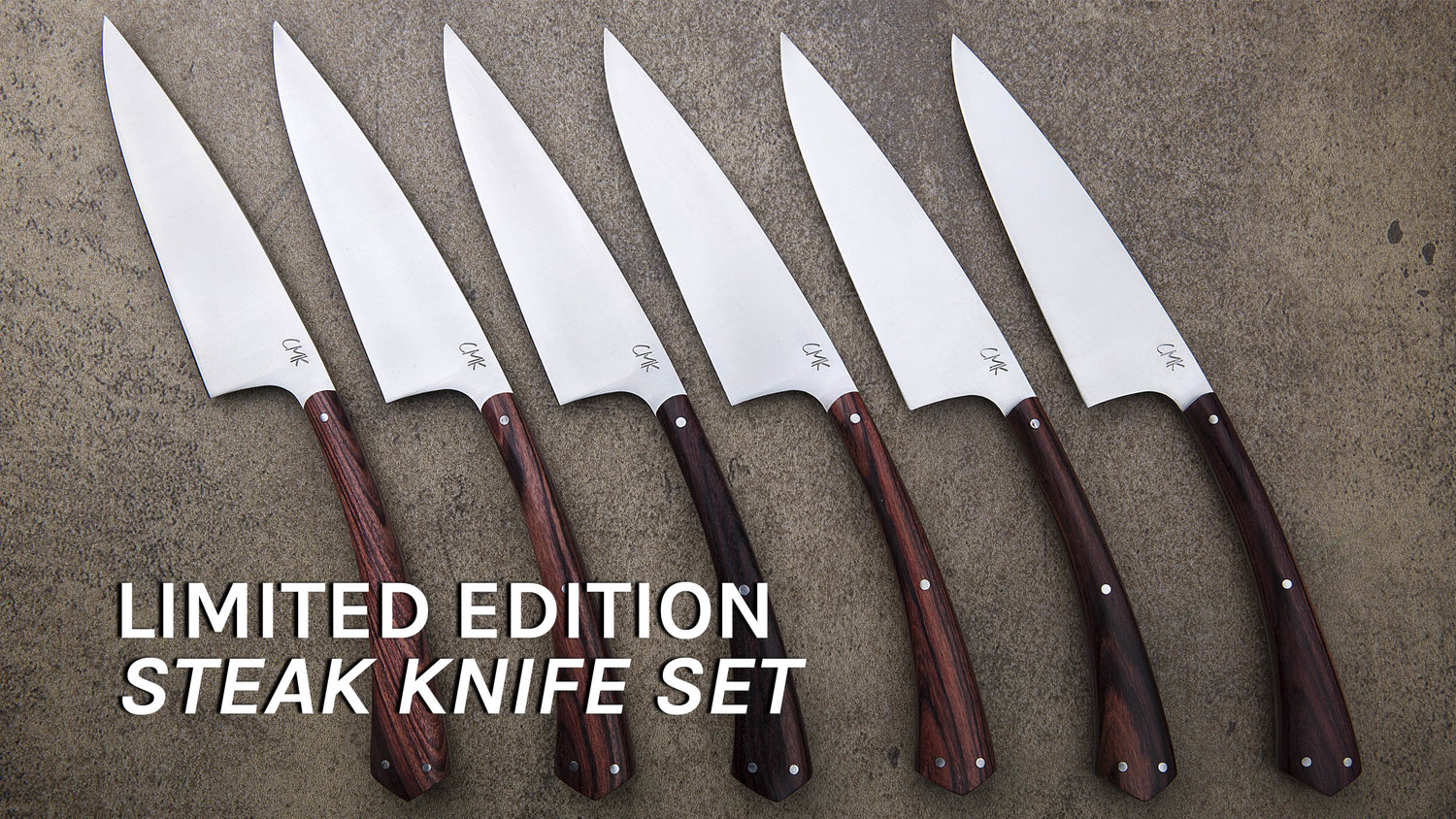Shop LIMITED EDITION KNIFE SET — CHELSEA MILLER KNIVES