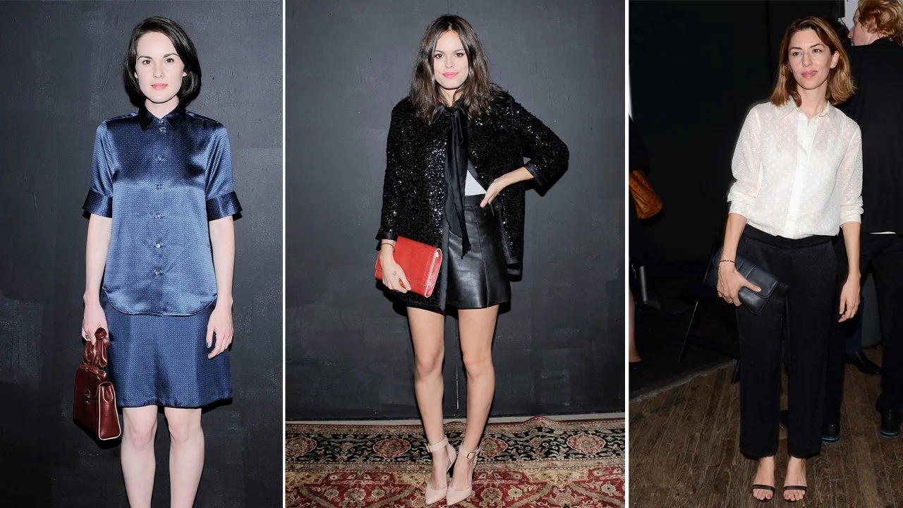Michelle Dockery, Atlanta de Cadenet, and Sofia Coppola