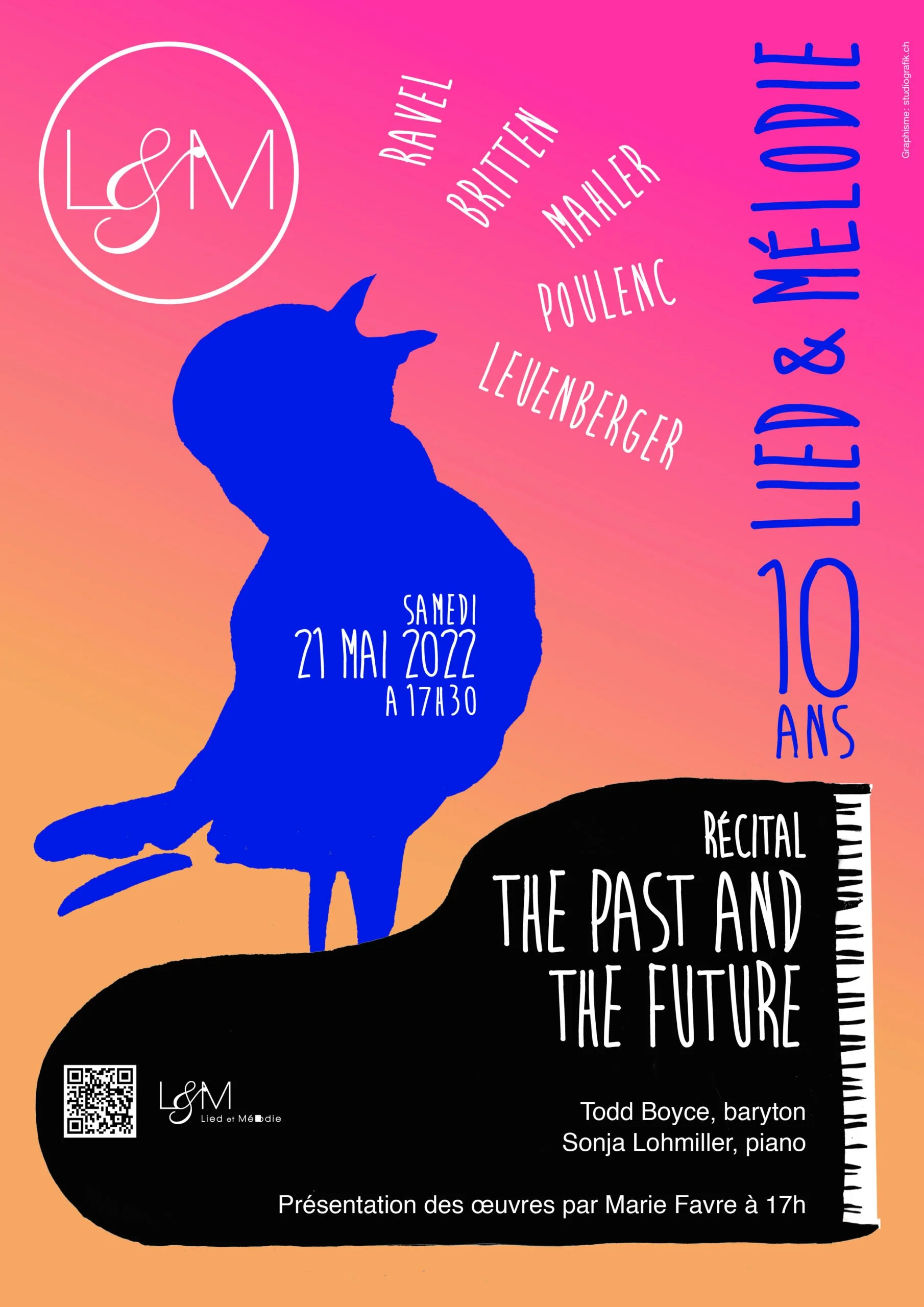 The Past and the Future - Recital for Lied et Mélodie with Sonja Lohmiller