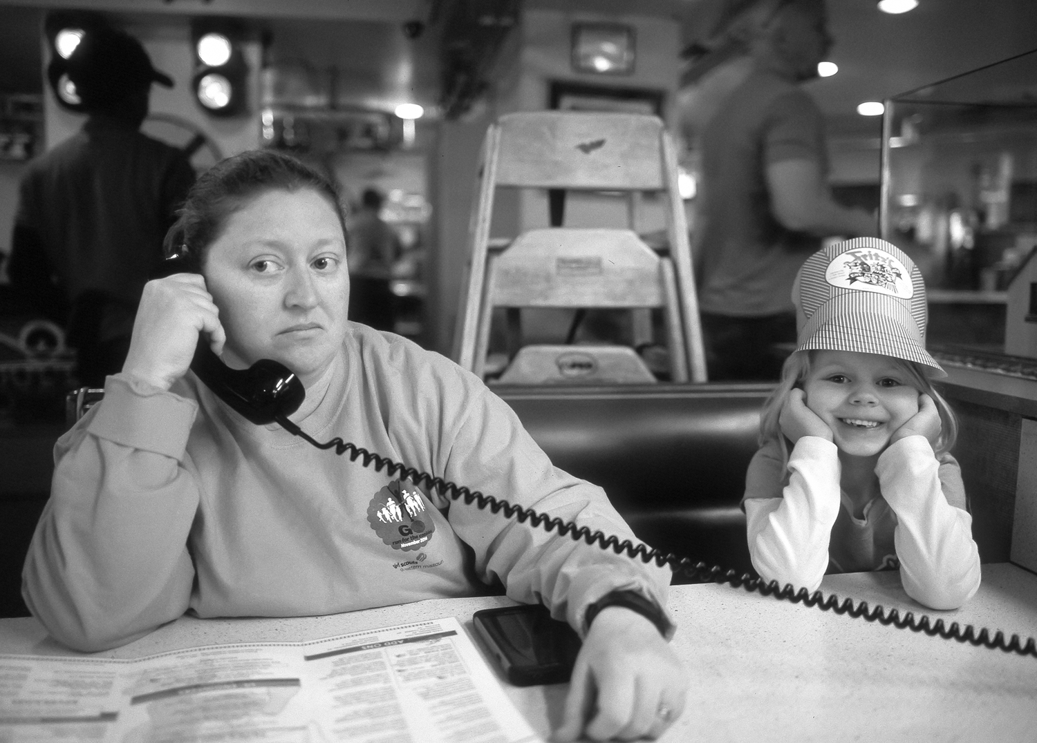 Kansas City diners, Mamiya 645, HP5 @ 1000, Dr5