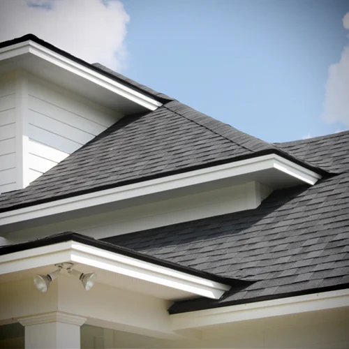 We inspect the entire exterior of the home including roofs, windows, and siding.