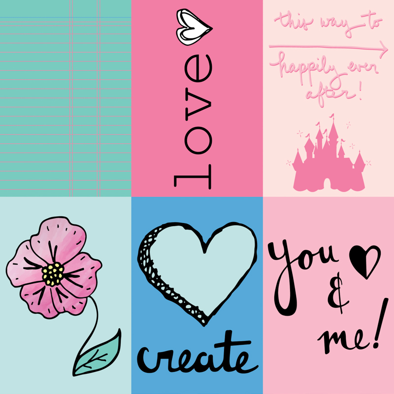 All the Love Add-On Collection - Acrylic Hearts — Andrea Bethke