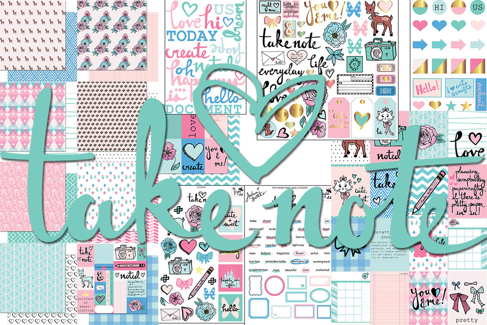 Darling and Daisy - Scrapbook Kit — Andrea Bethke