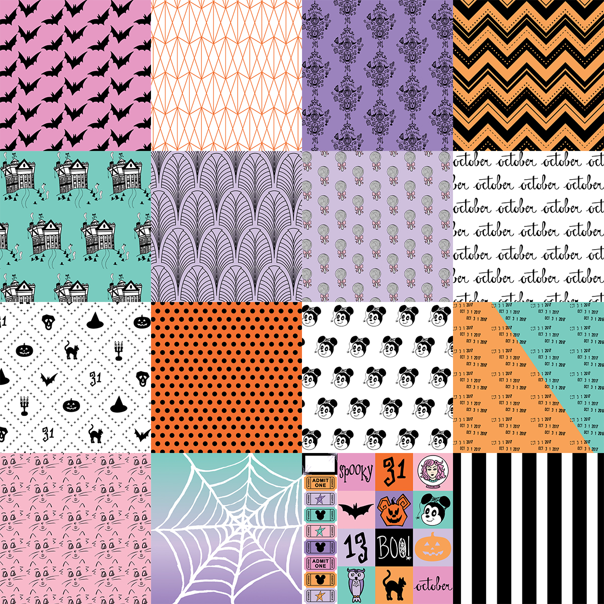 8x8 Patterned Papers