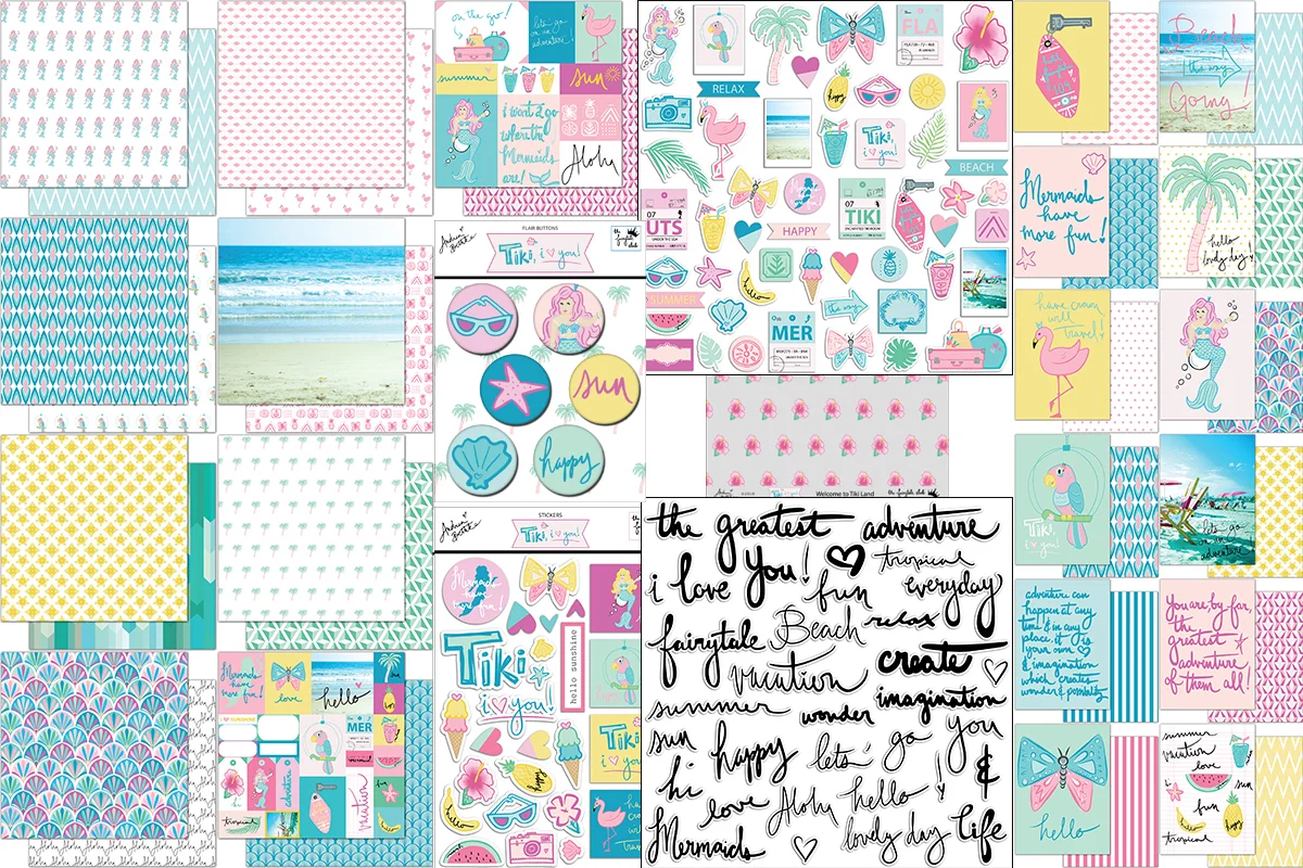 Tiki, I Love You! - Happily Ever After Kit