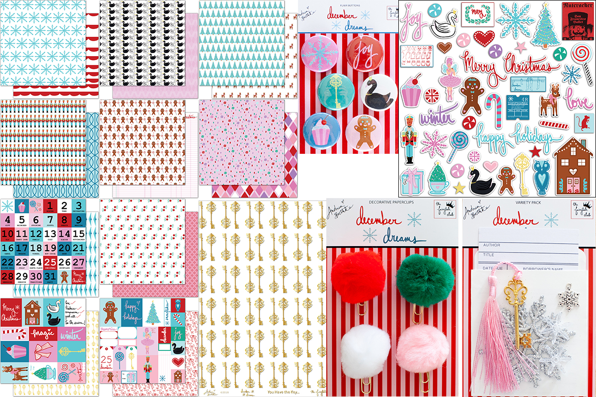 December Dreams - Scrapbook Kit