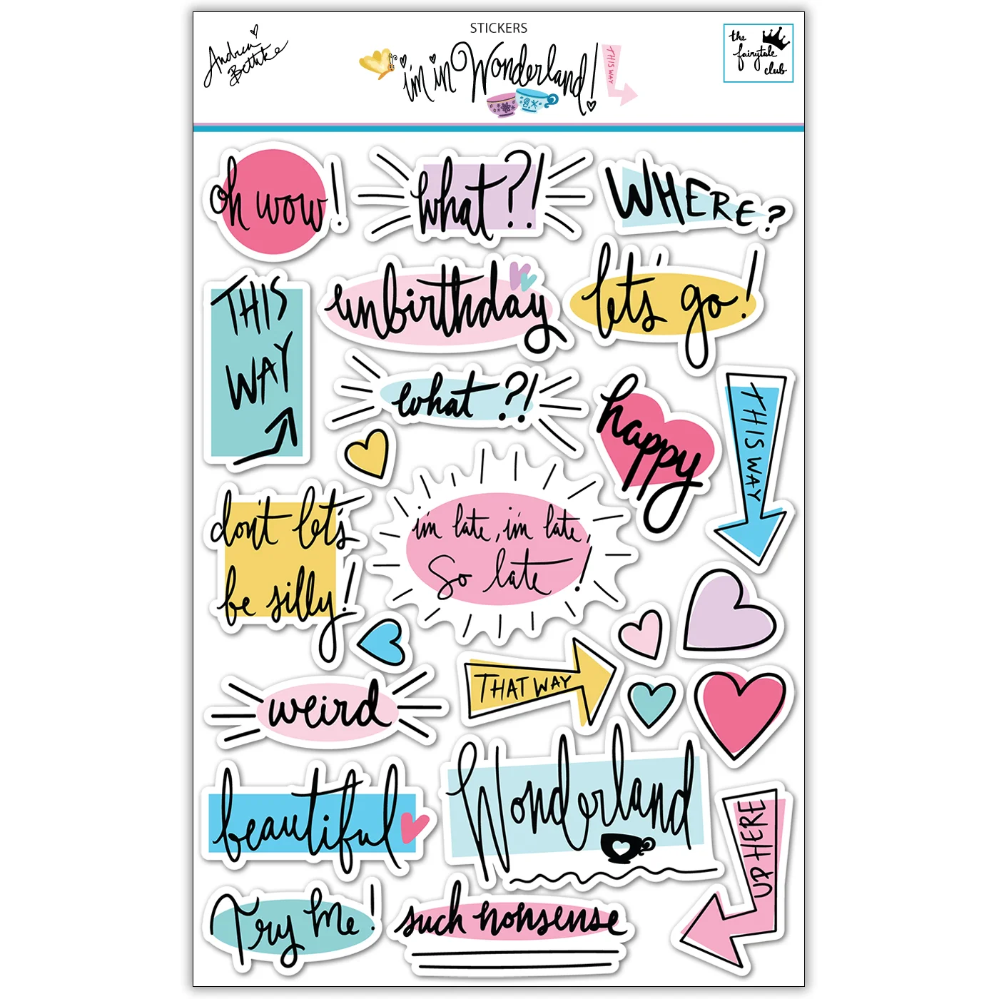I'm in Wonderland - Stickers square with outline and shadow.jpg