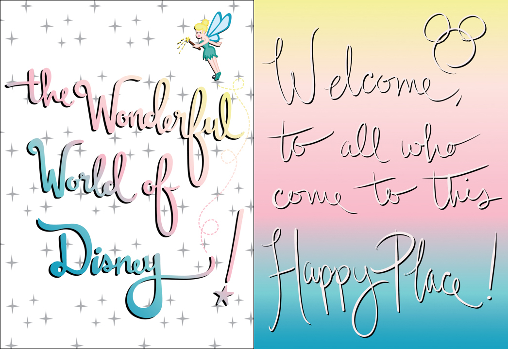 The Wonderful World of Disney - Planner Dividers