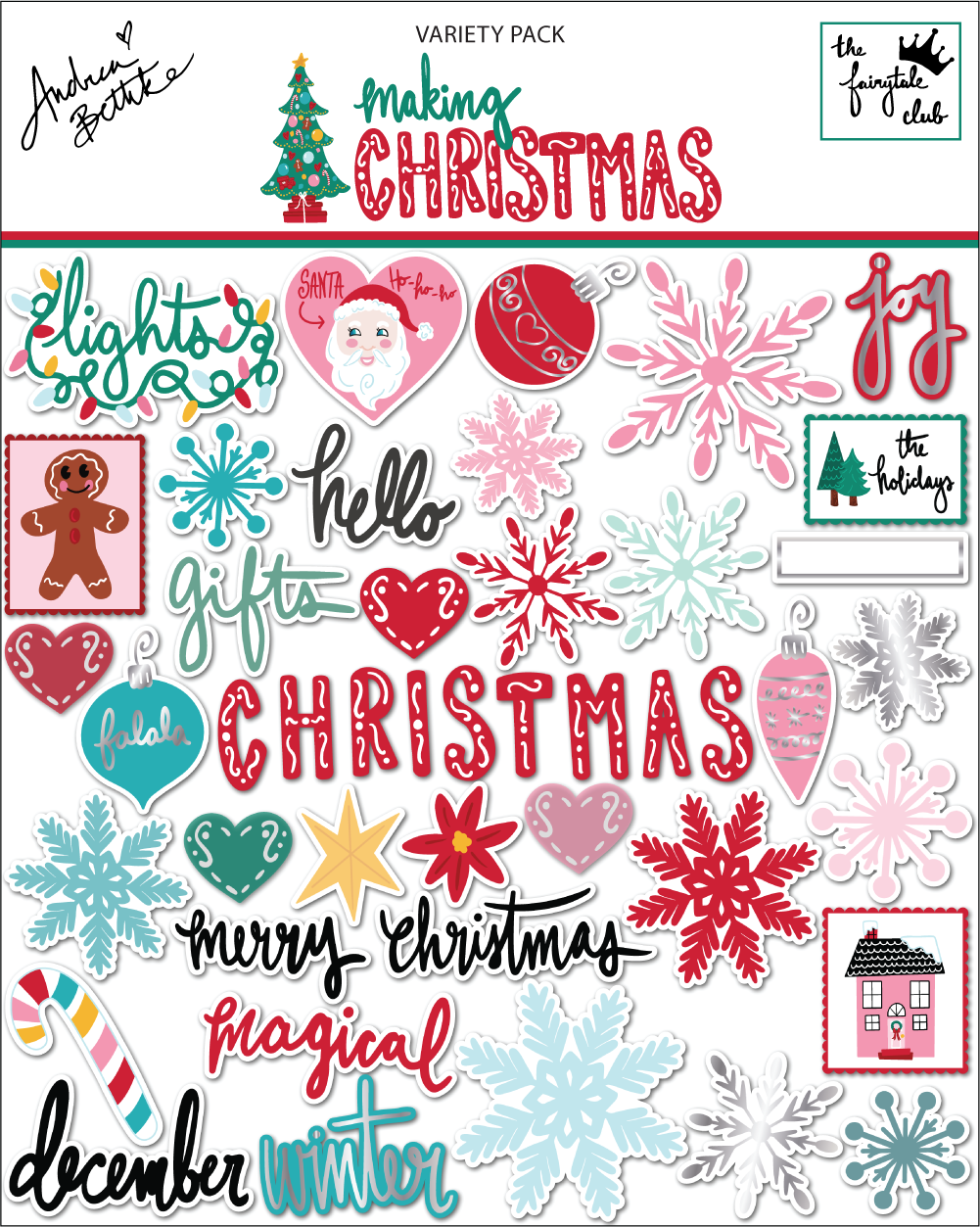 Making Christmas - Scrapbook Kit — Andrea Bethke