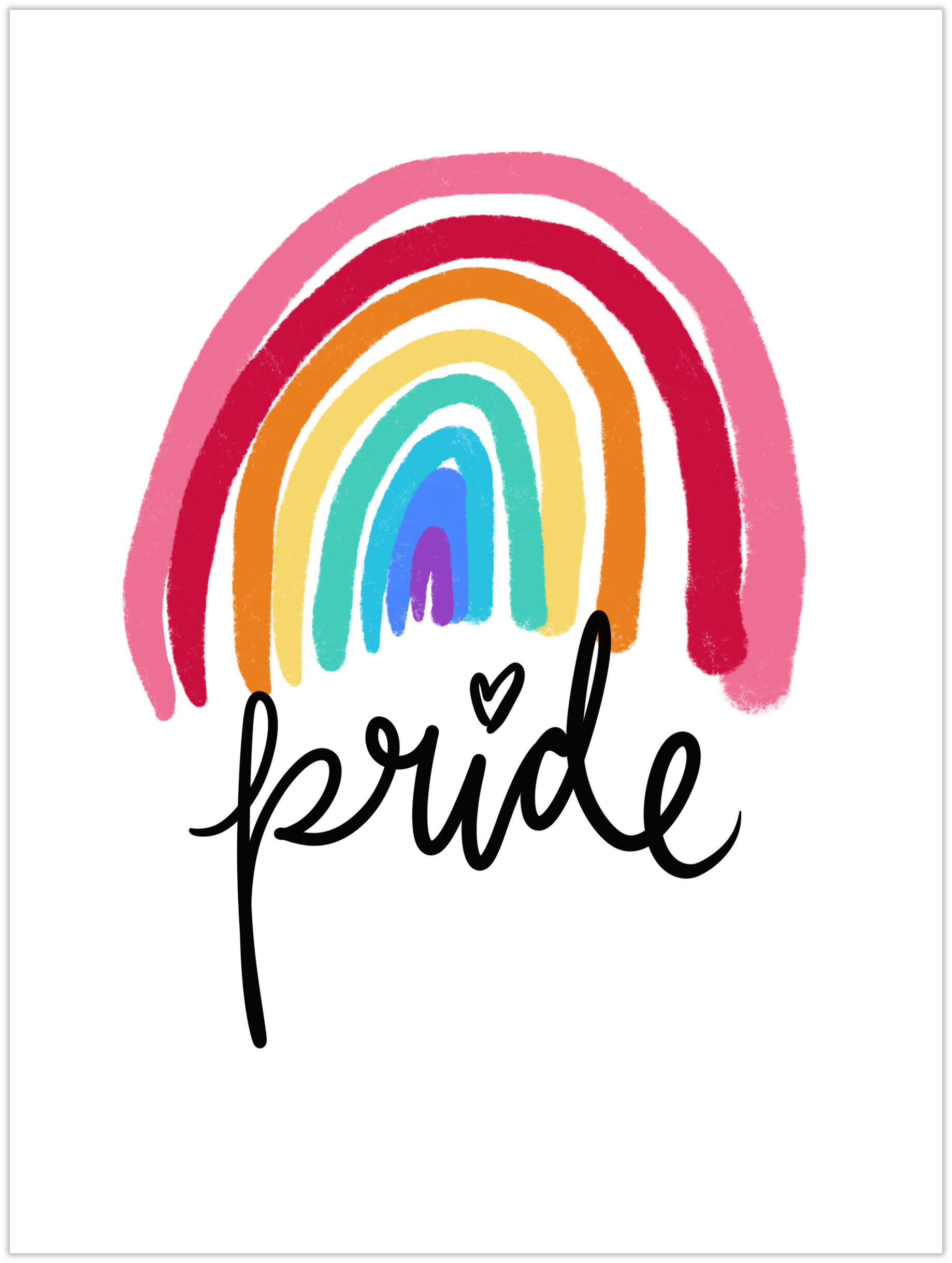 Pride Rainbow  Free Printable for Pride Month!!! — Andrea Bethke