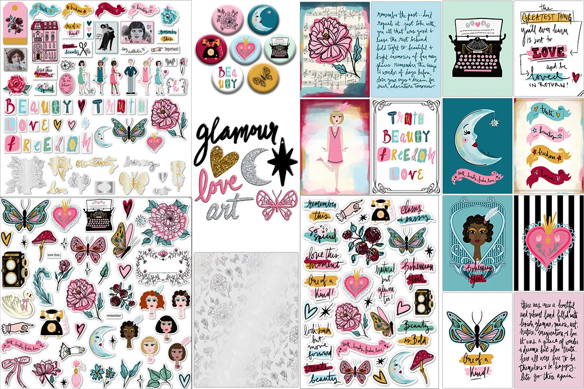 Truth, Beauty, Freedom, Love - Planner Kit