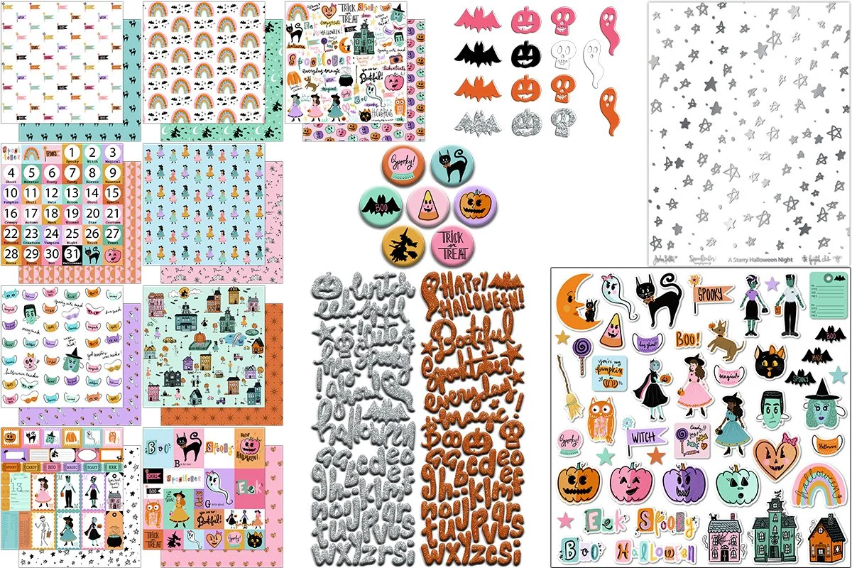 Spooktober: Everyday Magic - Scrapbook Kit