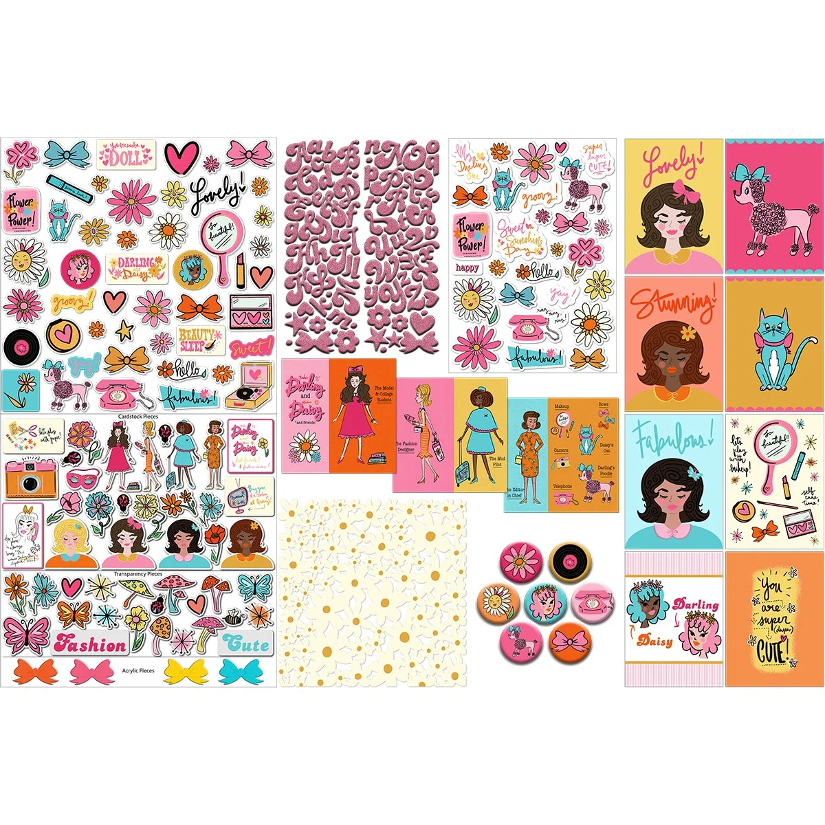 Darling and Daisy - Planner Kit