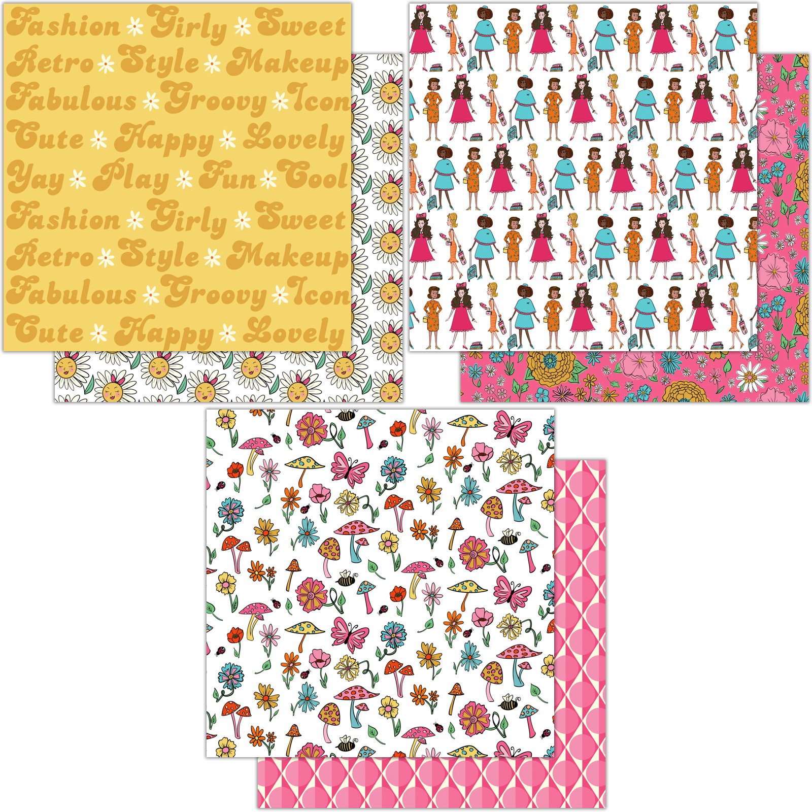 Darling and Daisy - Sticker Sheet — Andrea Bethke
