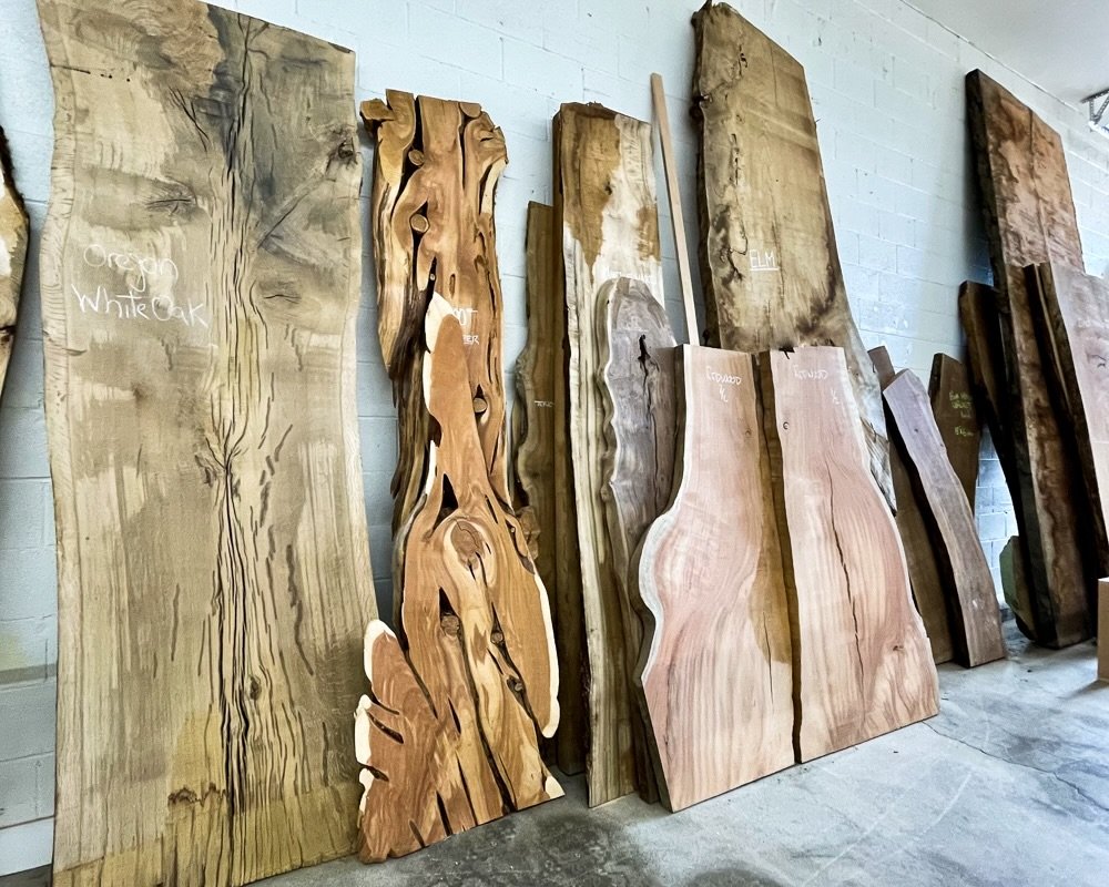 Woodworking With Live Edge Wood Slabs