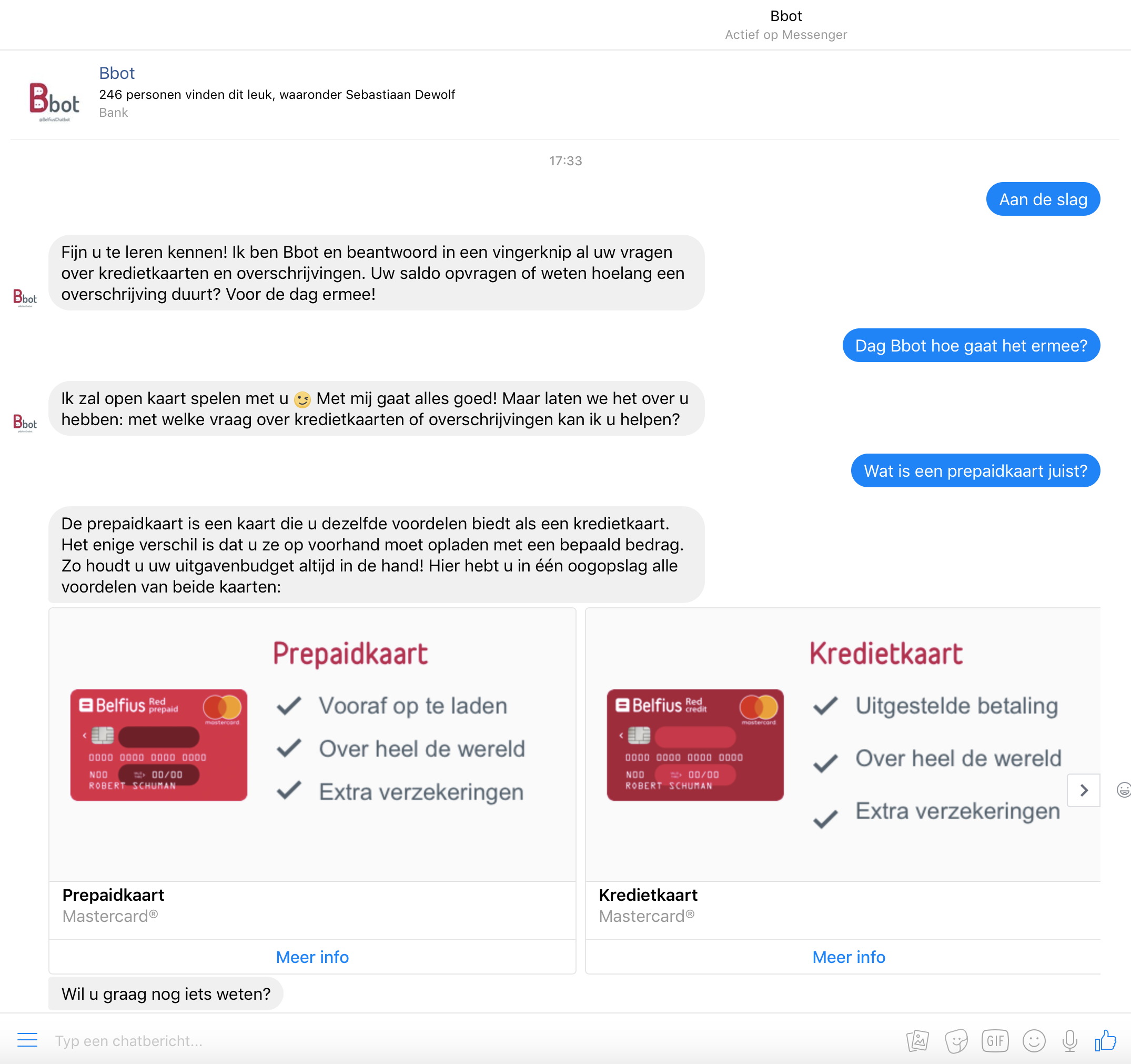 Facebook Messenger integration