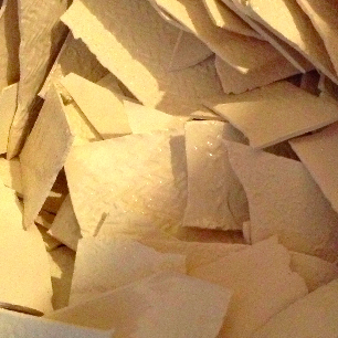 It takes a lot of hand textrued tiles to break and use. 