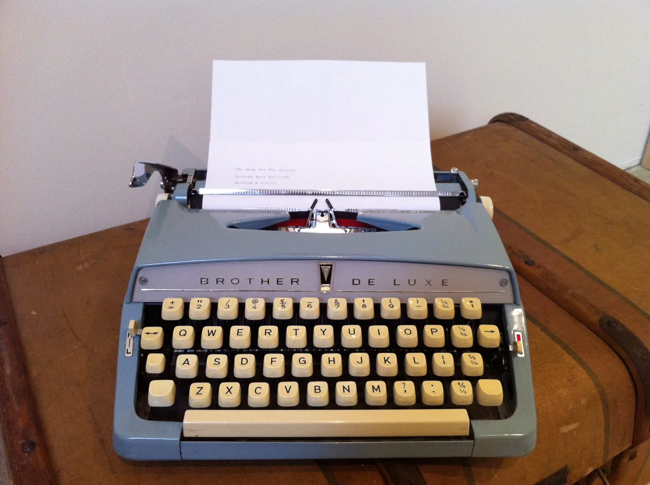 Typewriter £15 (includes ink)
