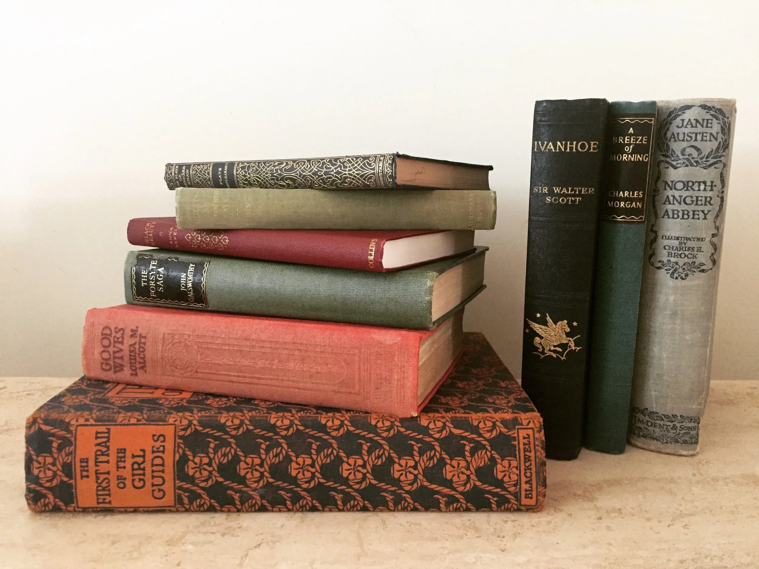 Vintage Books (small selection shown)